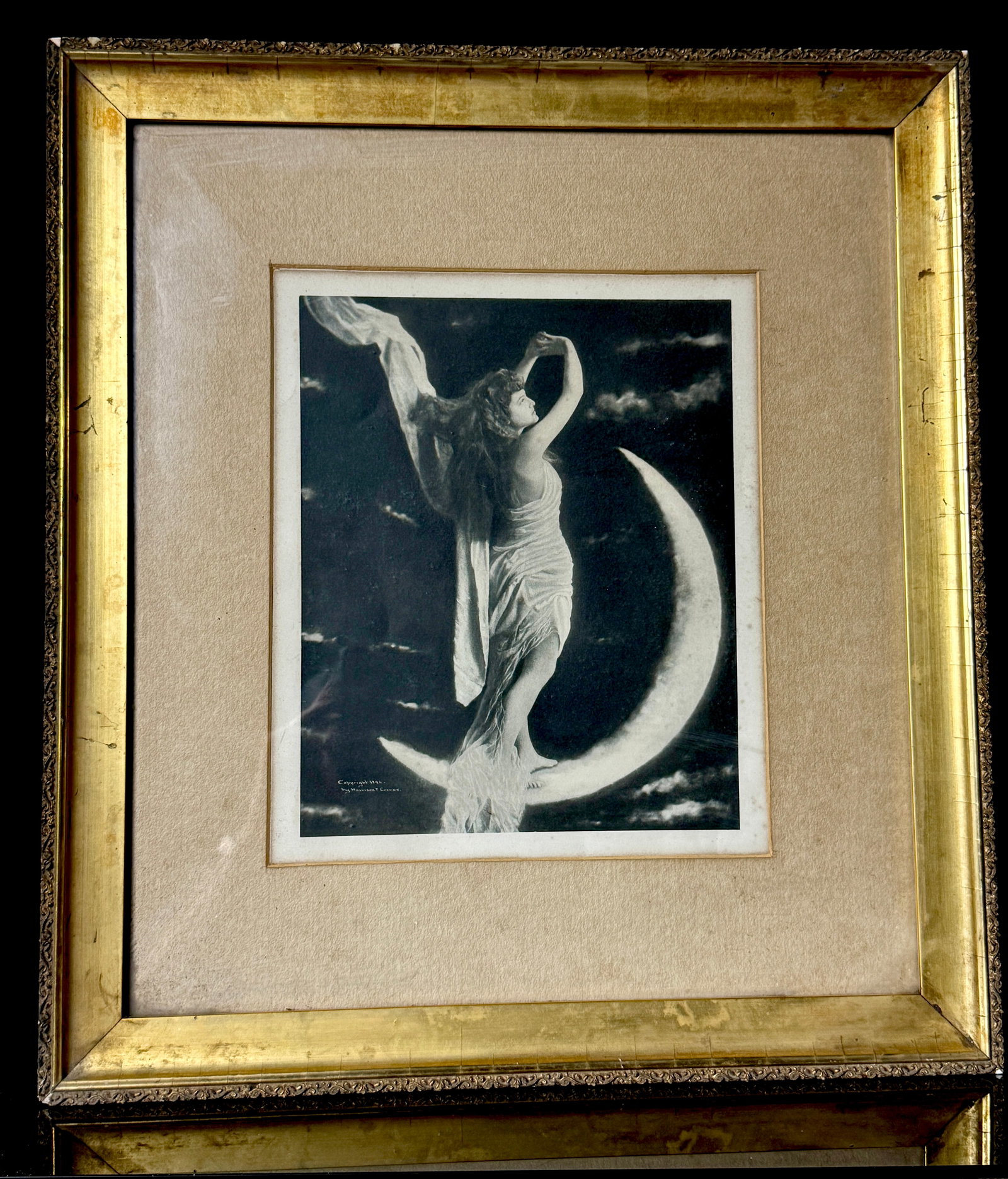 Framed Victorian Print The Universal Favorite after Geo H Walker & Co 1892 (1 of 8)