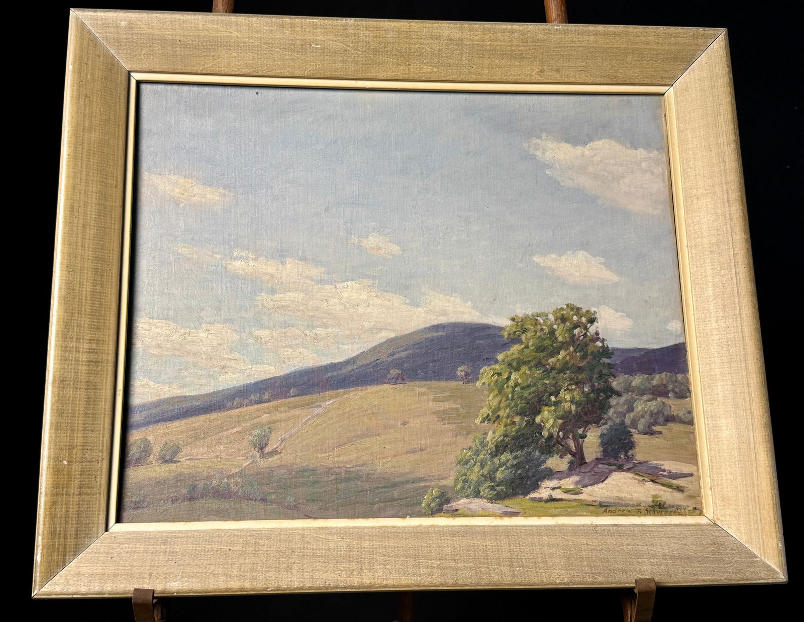 Andrew Thomas Schwartz Impressionistic American Landscape Oil Painting (1 of 6)