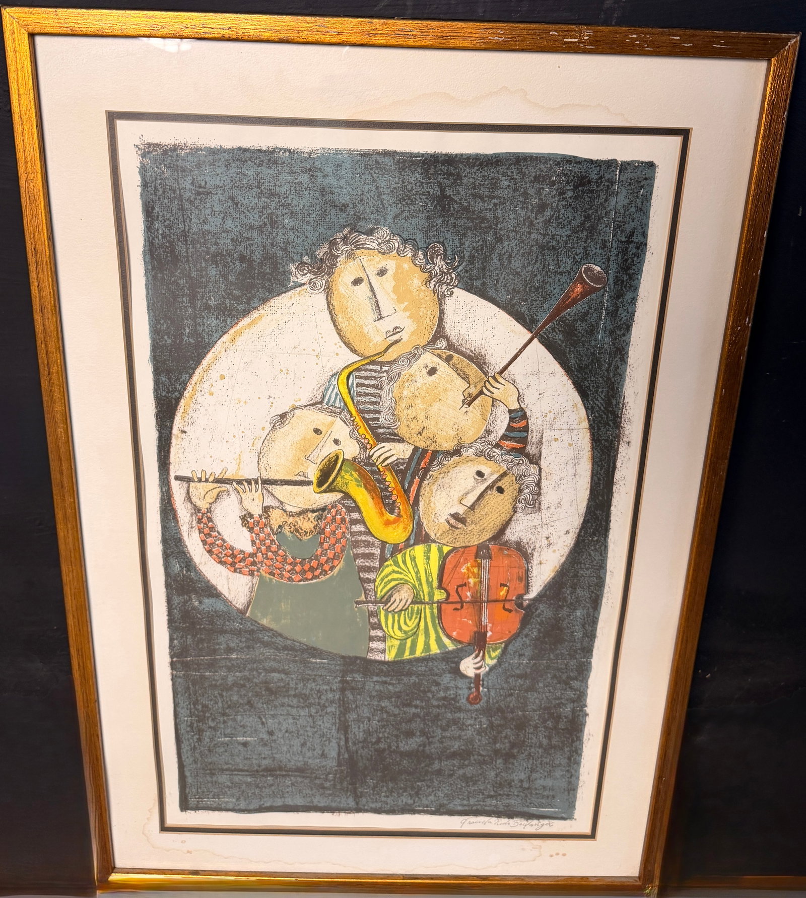 Graciela Rodo Boulanger Signed Lithograph Quartet (1 of 6)