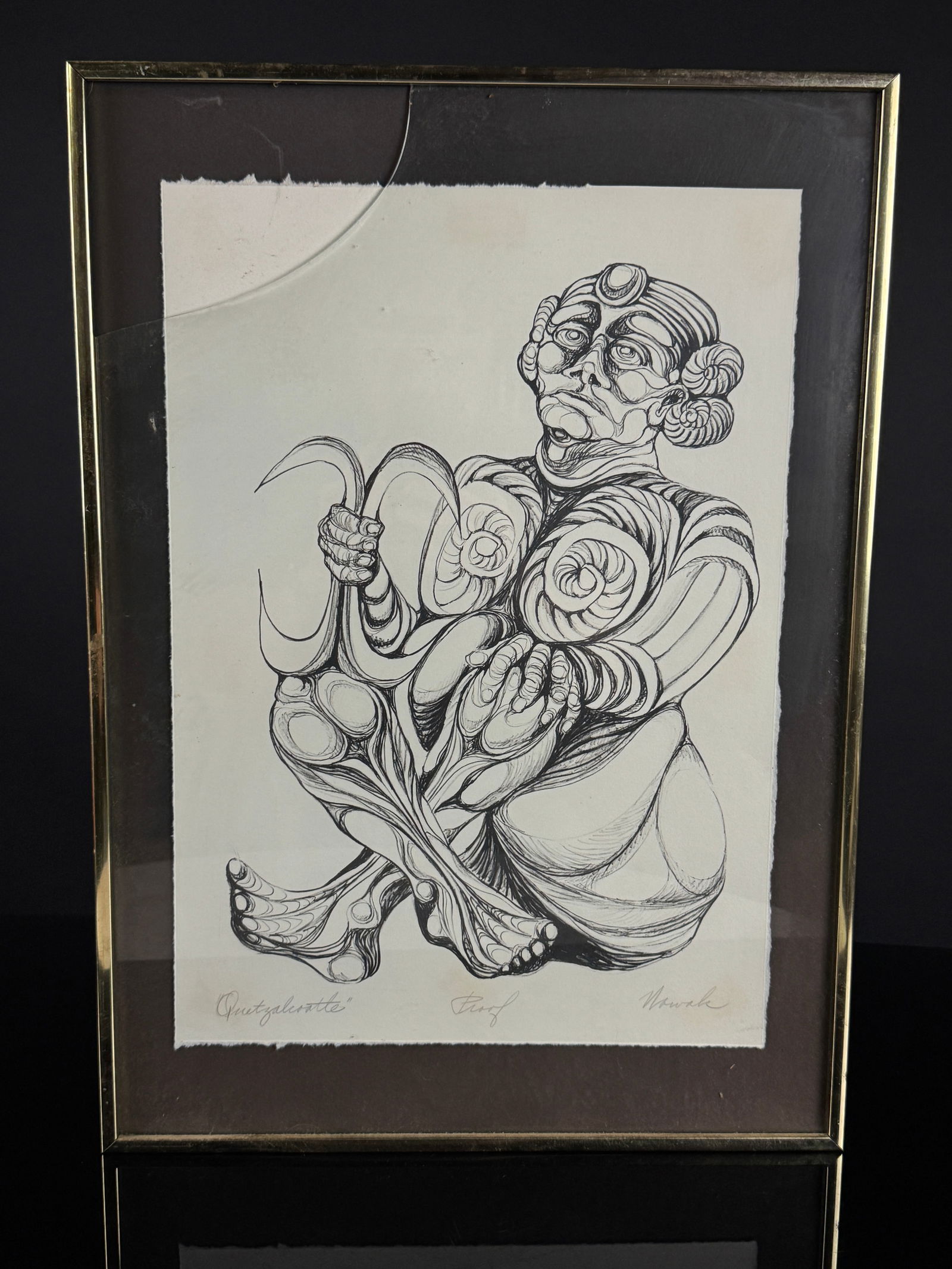 Nowak, Quetzalcoatl, Artist Proof Print (1 of 9)