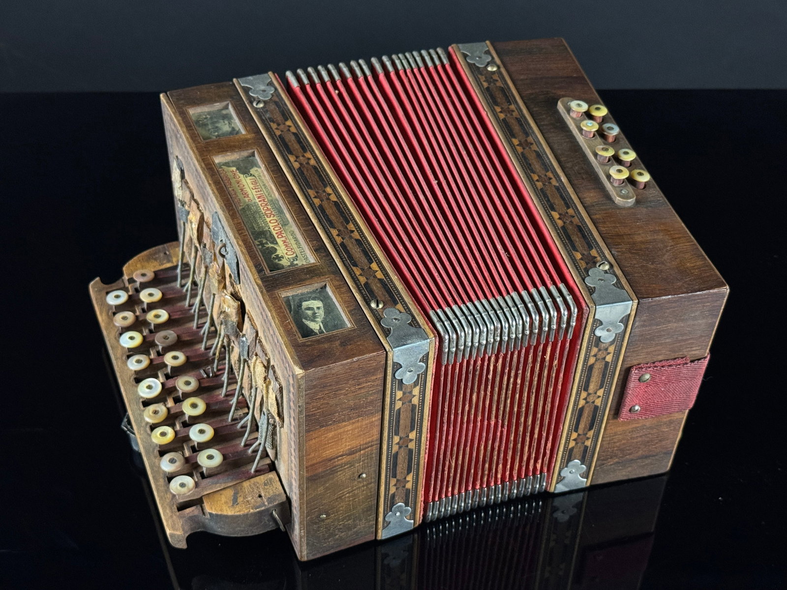 Paolo Soprani e Figli Diatonic Button Accordion (1 of 11)