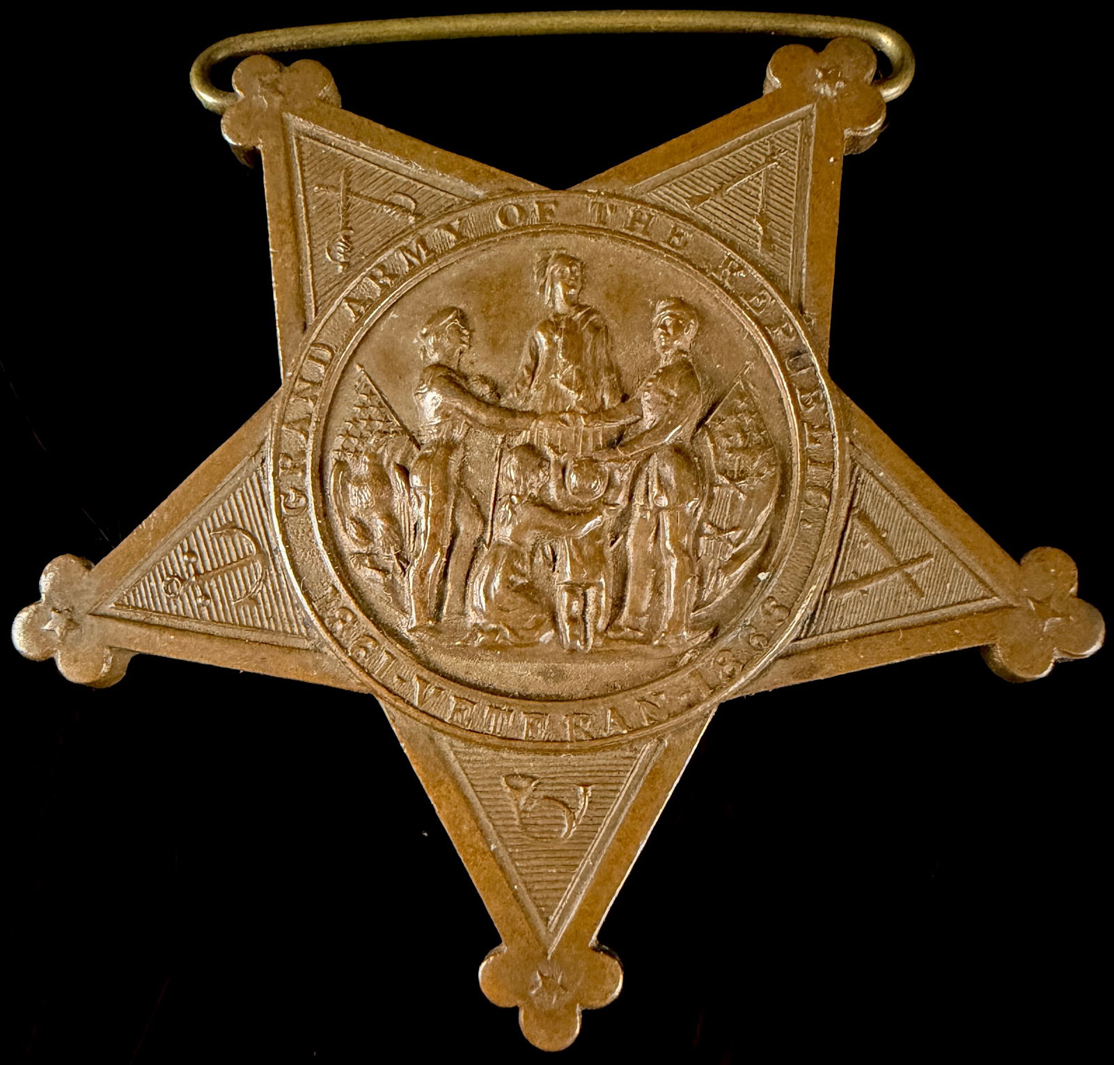 Grand Army of the Republic Veteran Civil War Medal (1 of 4)