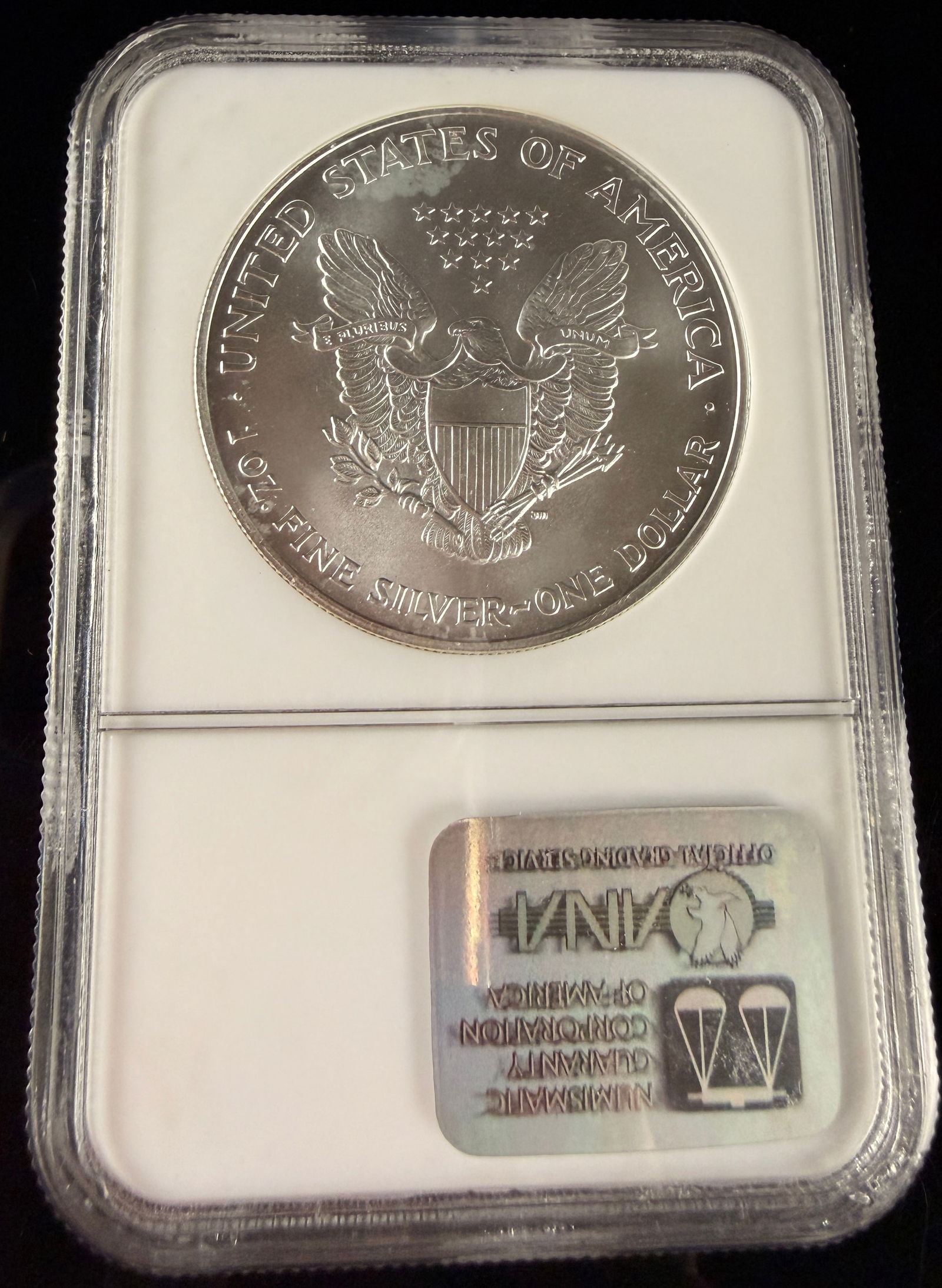 2002 American Silver Eagle NGC MS69 - 2