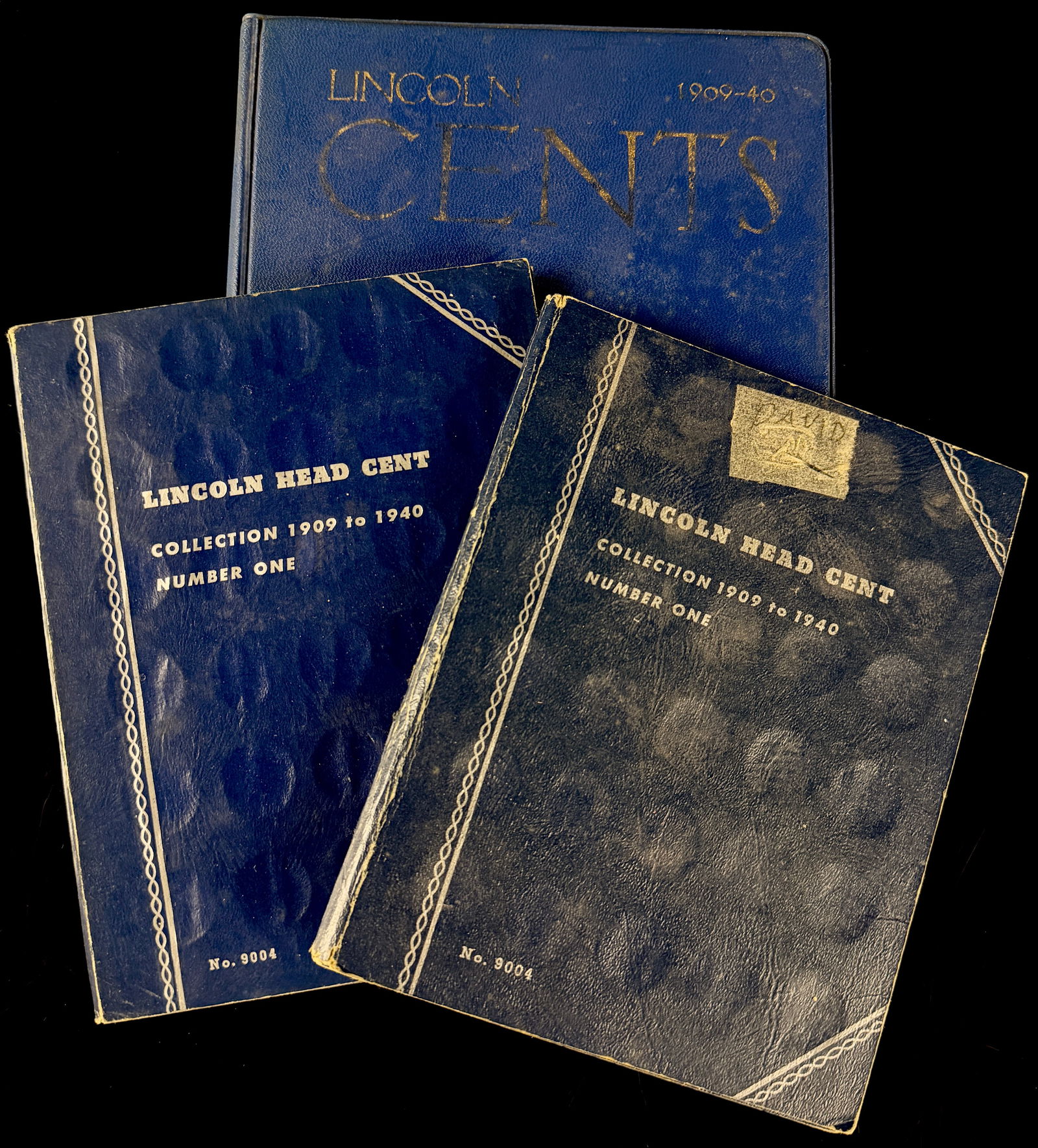 A Collection of Lincoln Head Cent Coin Albums, 1909-1940 (1 of 11)