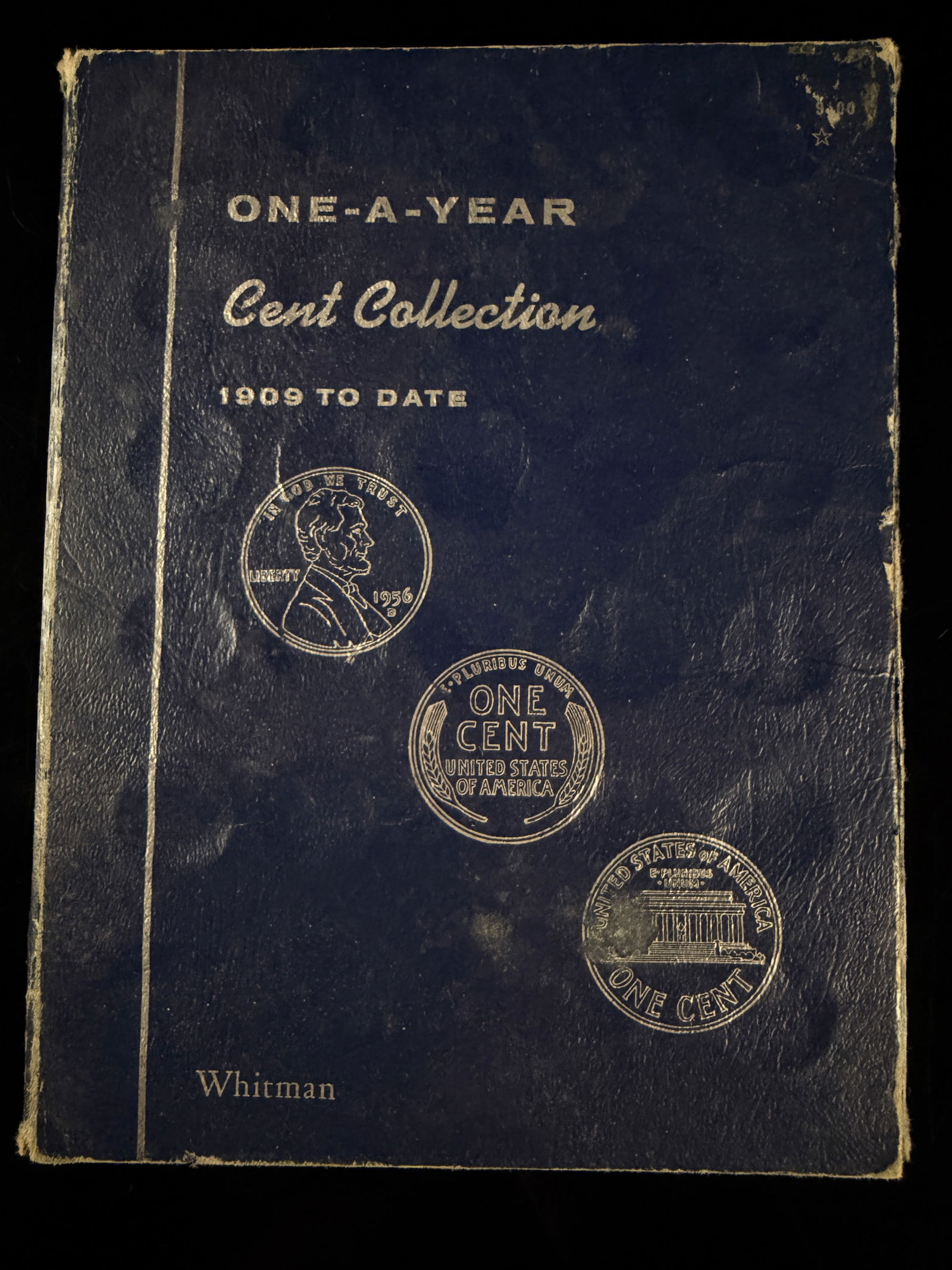 Whitman One-A-Year Cent Collection 1909 to Date No. 9100 Lincoln Cent Folder and Coins (1 of 4)