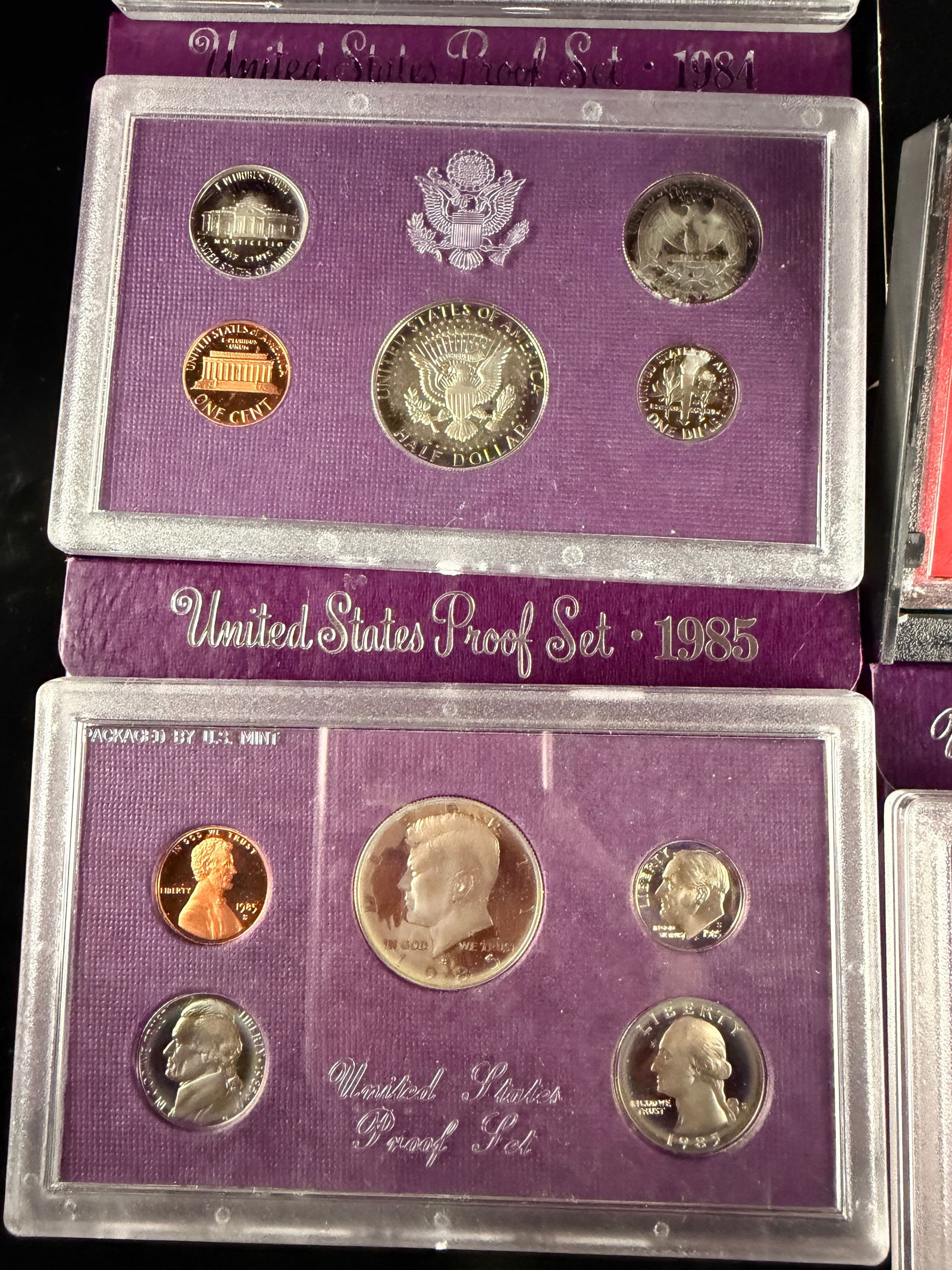 A Collection of United States Mint Proof Sets, 1977-1993 (1 of 10)