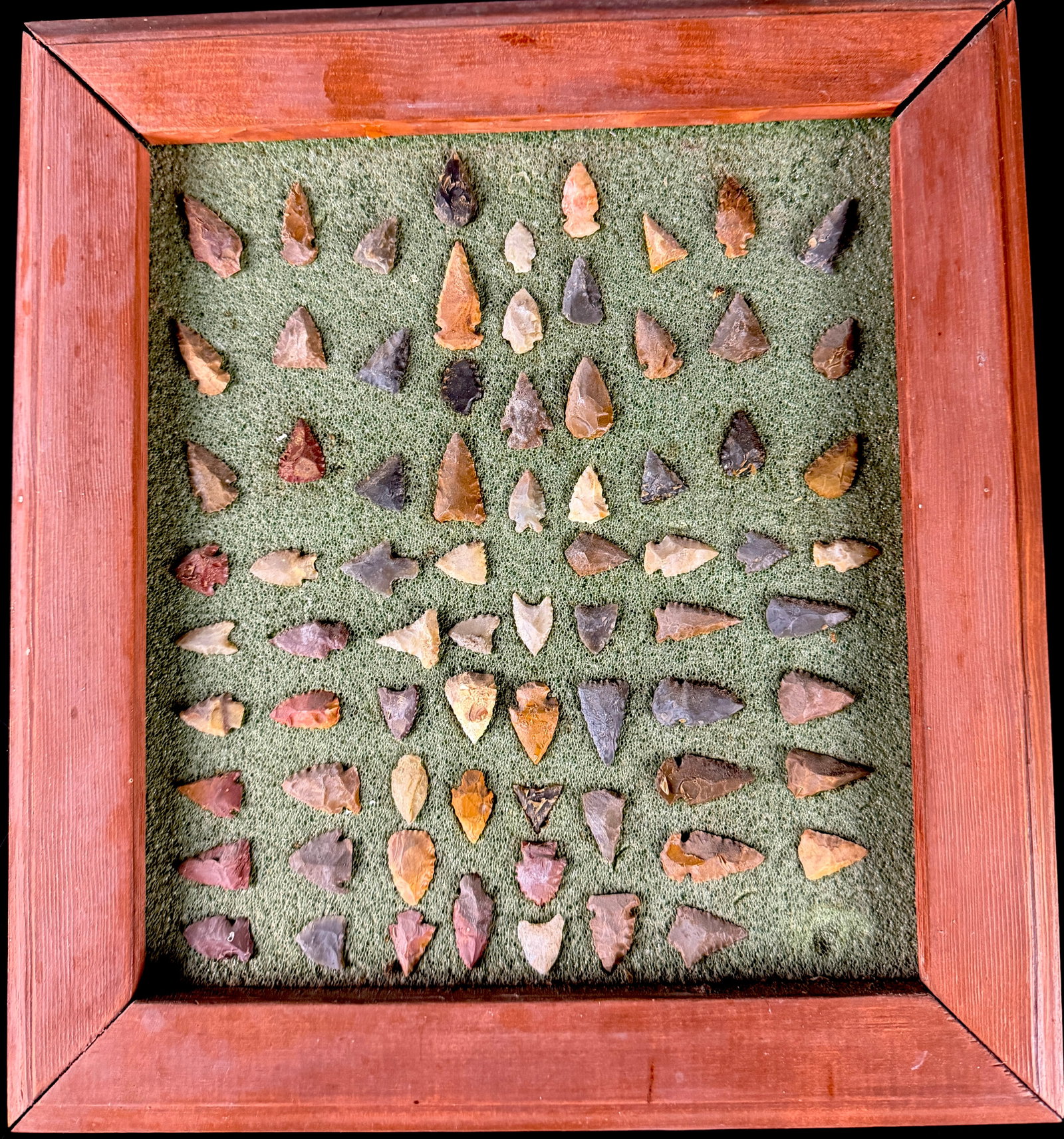 A Collection of Native American Stone Projectile Points (1 of 6)