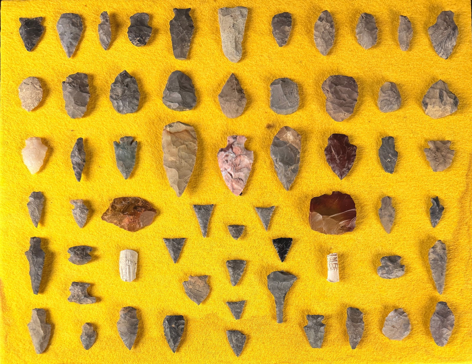 A Collection of American Indian Stone Points and Lithic Tools (1 of 12)
