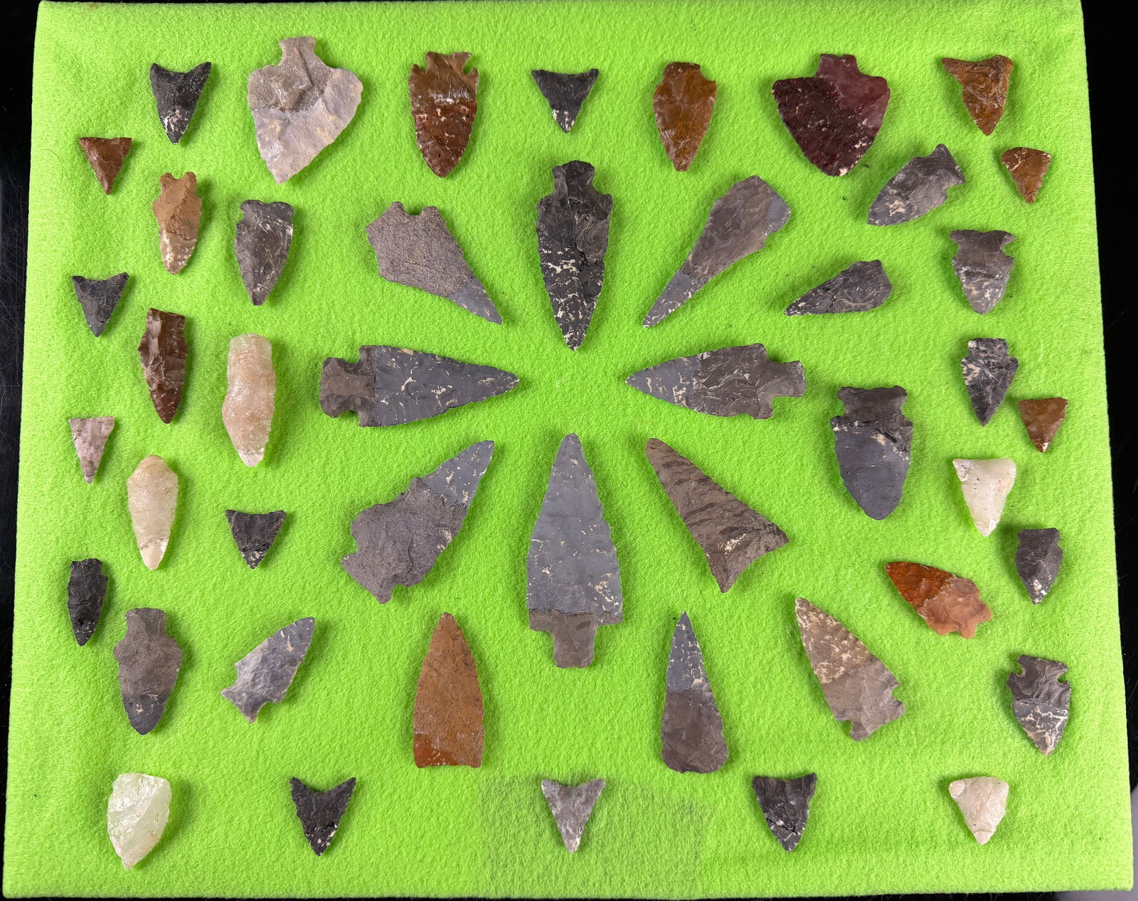 A Collection of Prehistoric Stone Projectile Points (1 of 4)