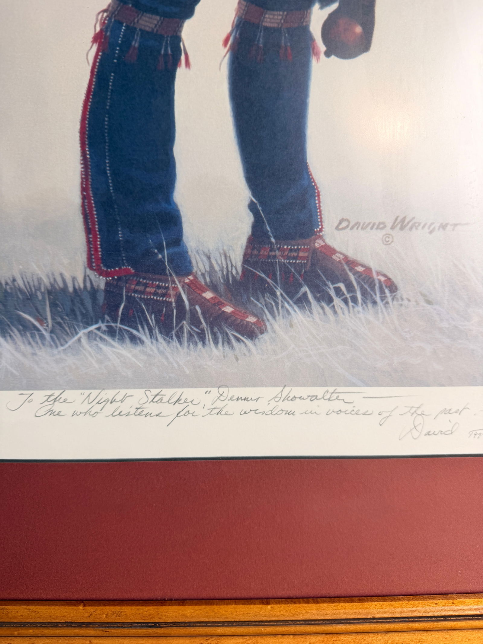 David Wright Limited Edition Print The Warrior - 3