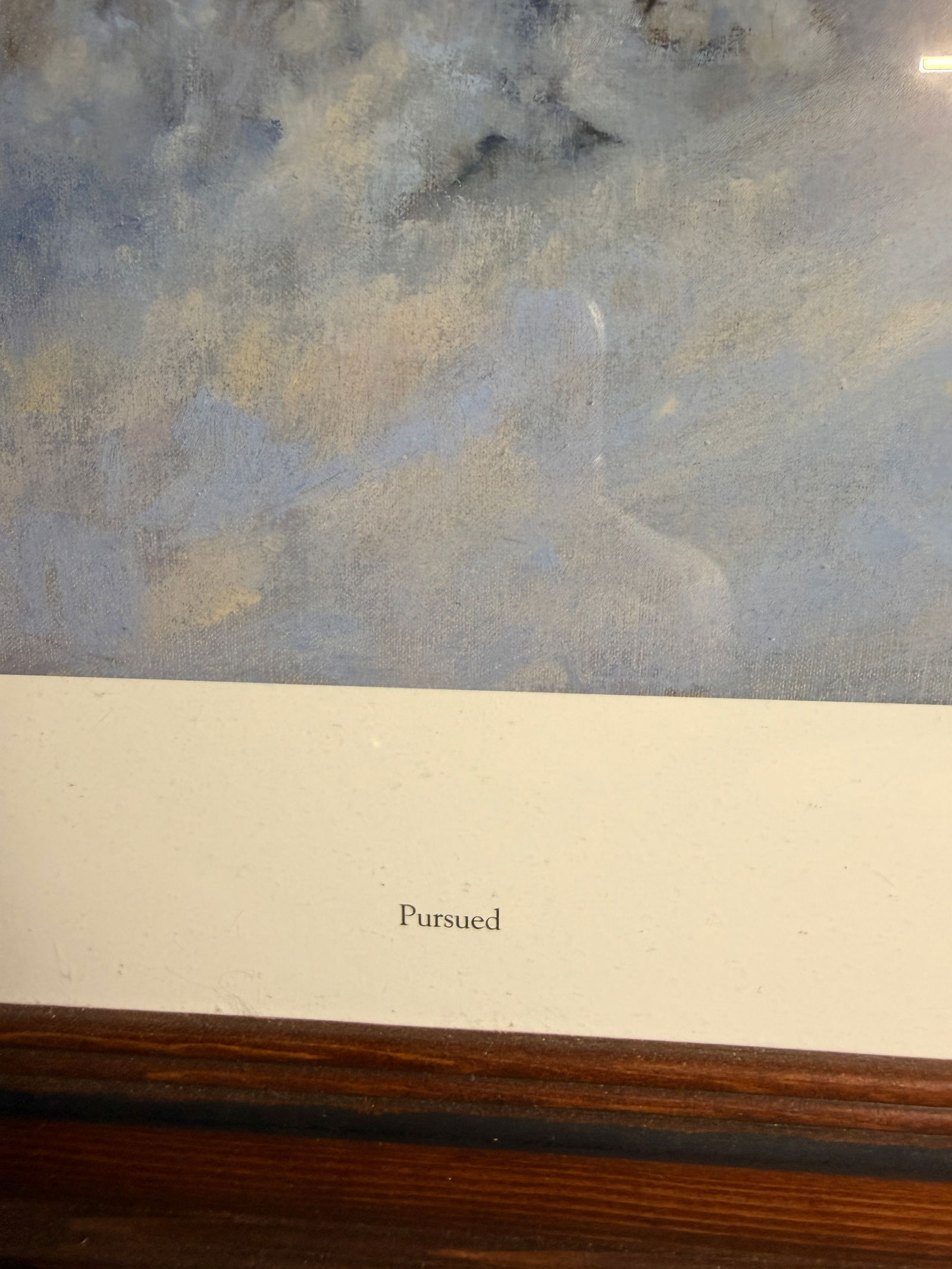 Robert Griffing Pursued Open Edition Lithograph - 3