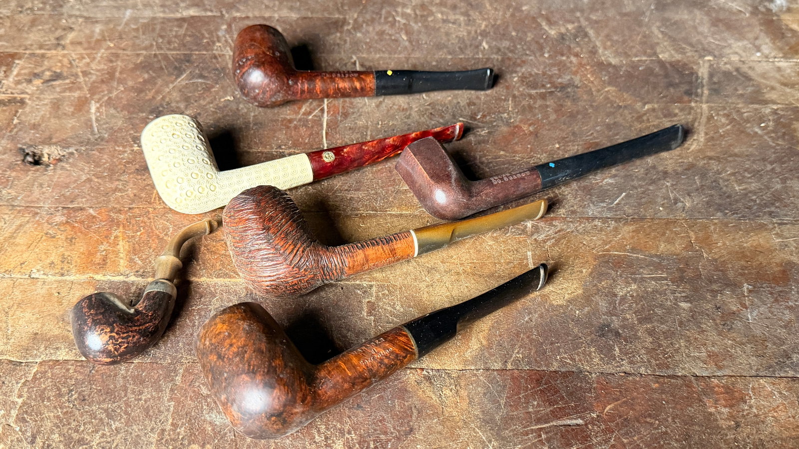 A Collection of Vintage Tobacco Pipes Attributed to the Estate of Bing Crosby (1 of 13)