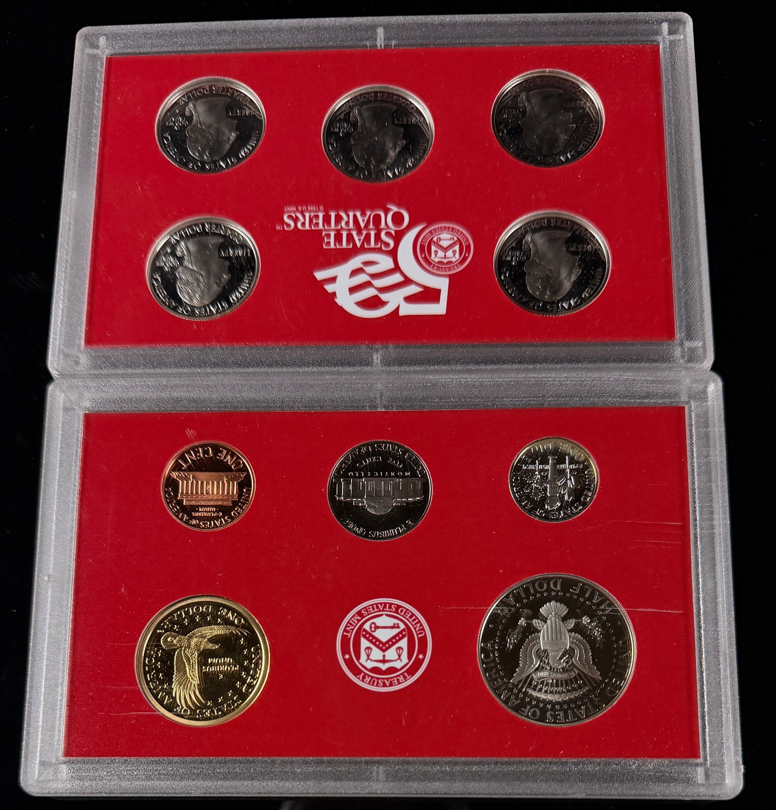 2001 US Mint Silver Proof Set - 2