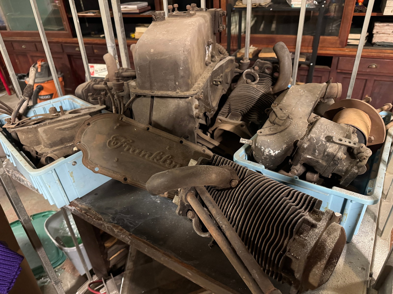 Circa 1920s-1930s Franklin Aircraft Engine (1 of 13)