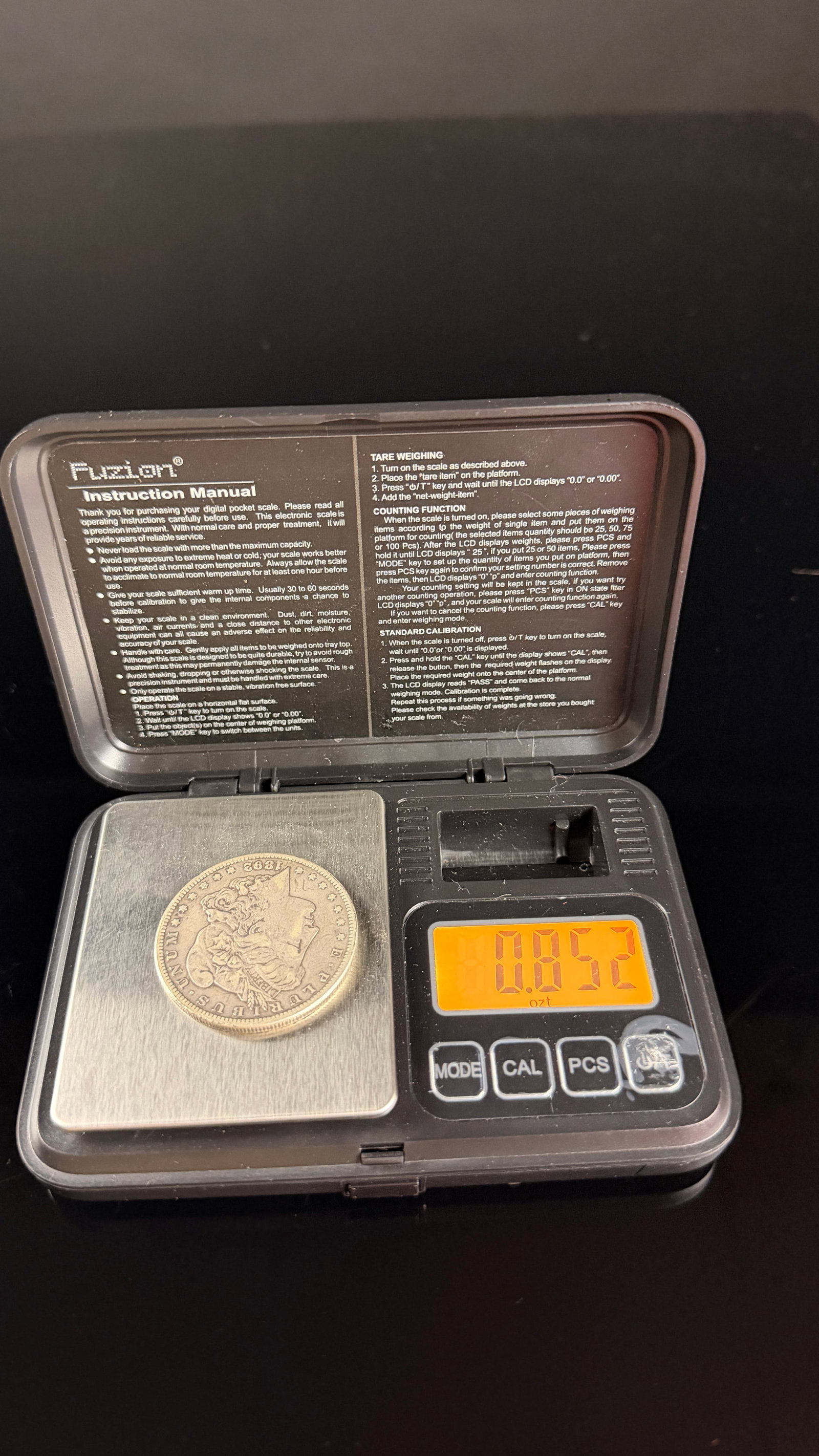 US 1892-CC Morgan Silver Dollar - 4