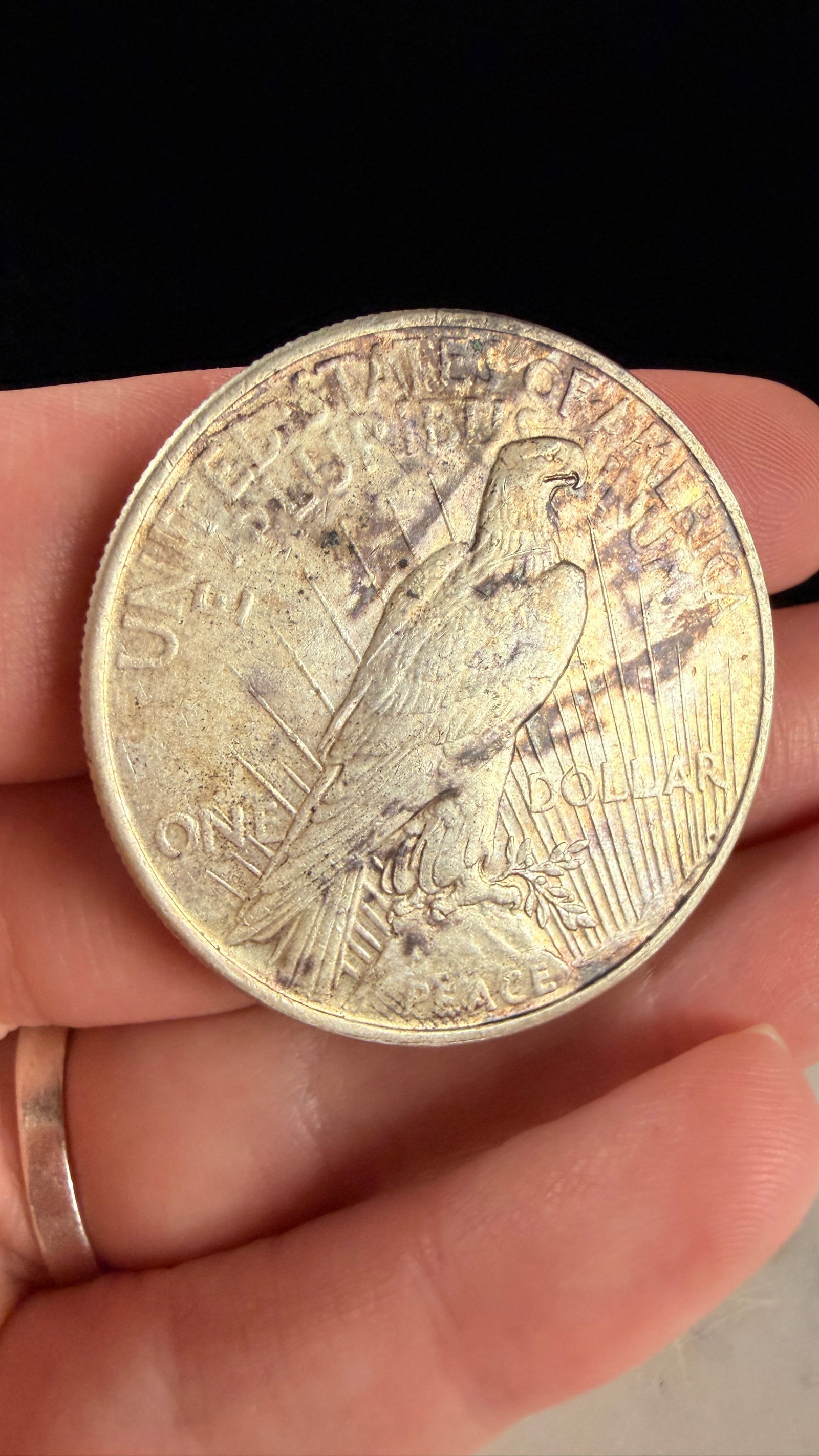 1924 US Peace Silver Dollar - 2