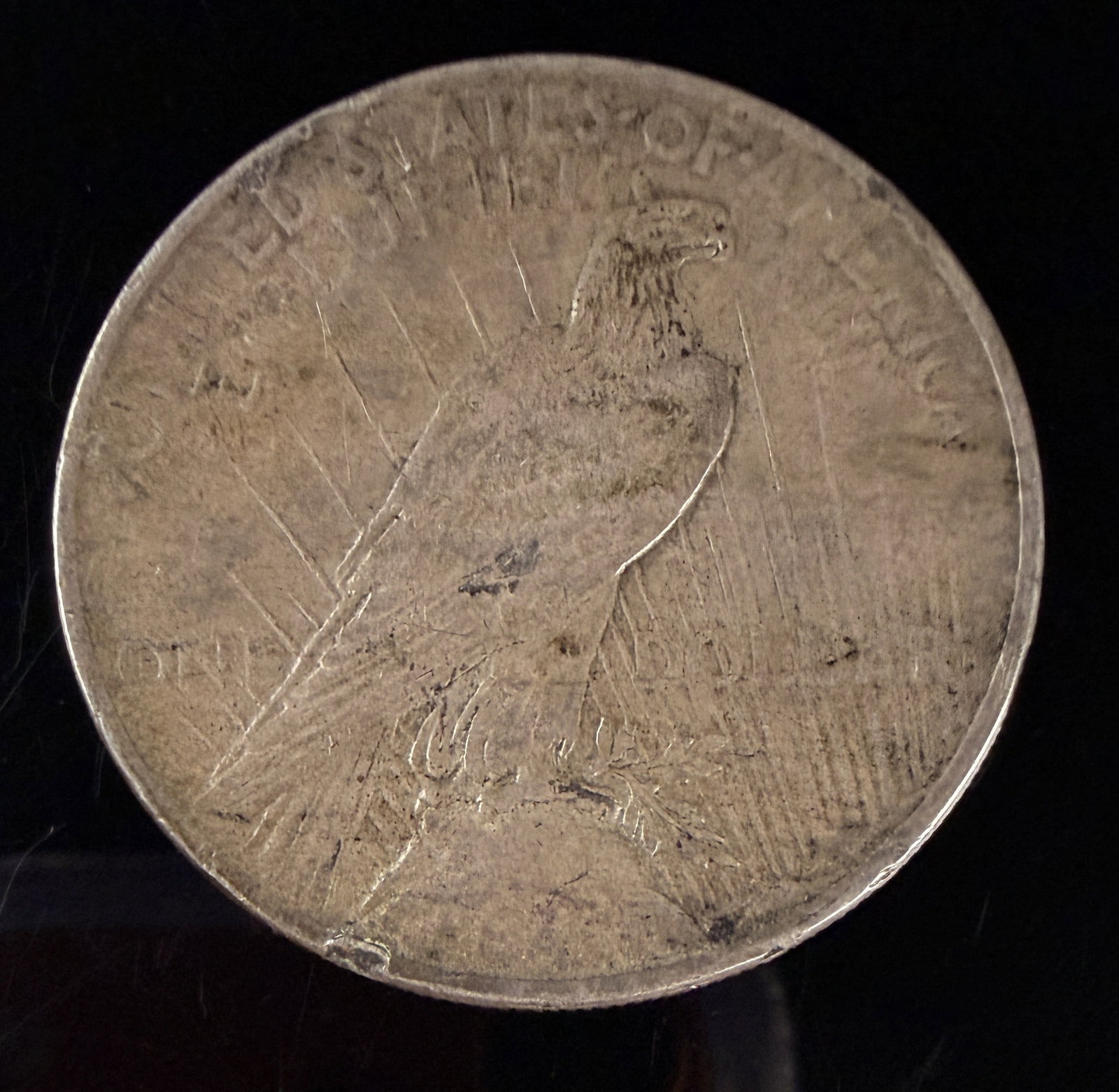 1922 US Peace Silver Dollar - 2