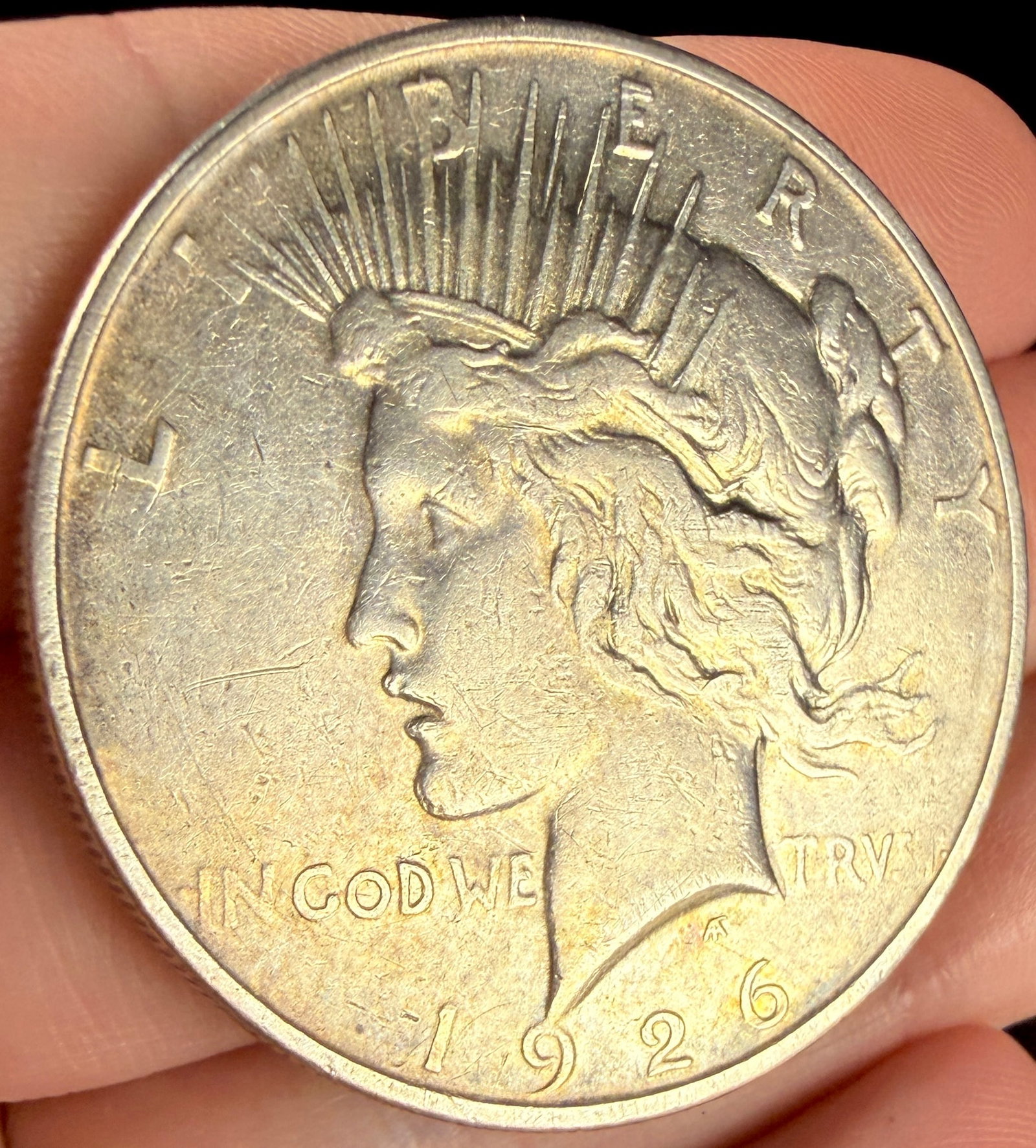 1926-D US Peace Silver Dollar - 2