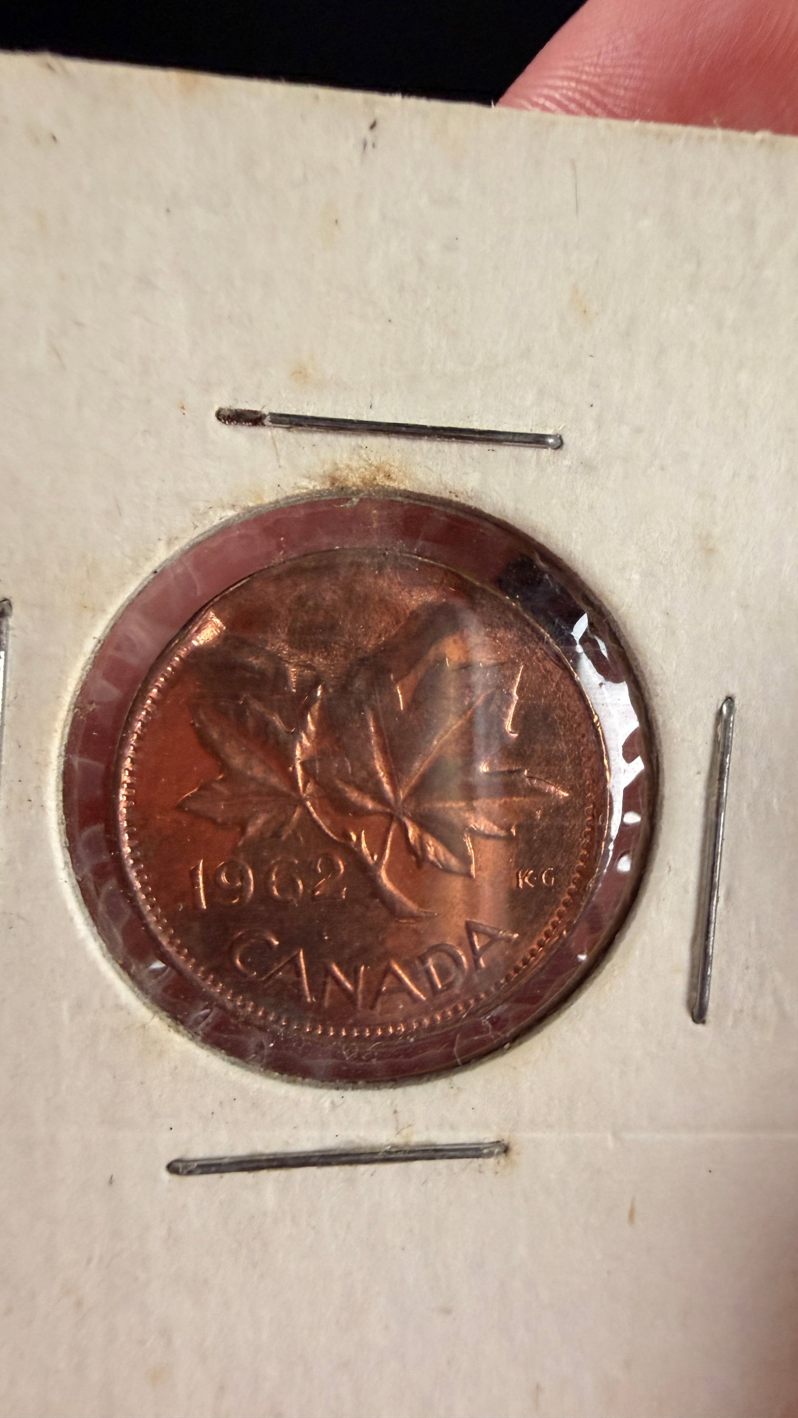 1962 CA Bronze One Cent Coin - 4