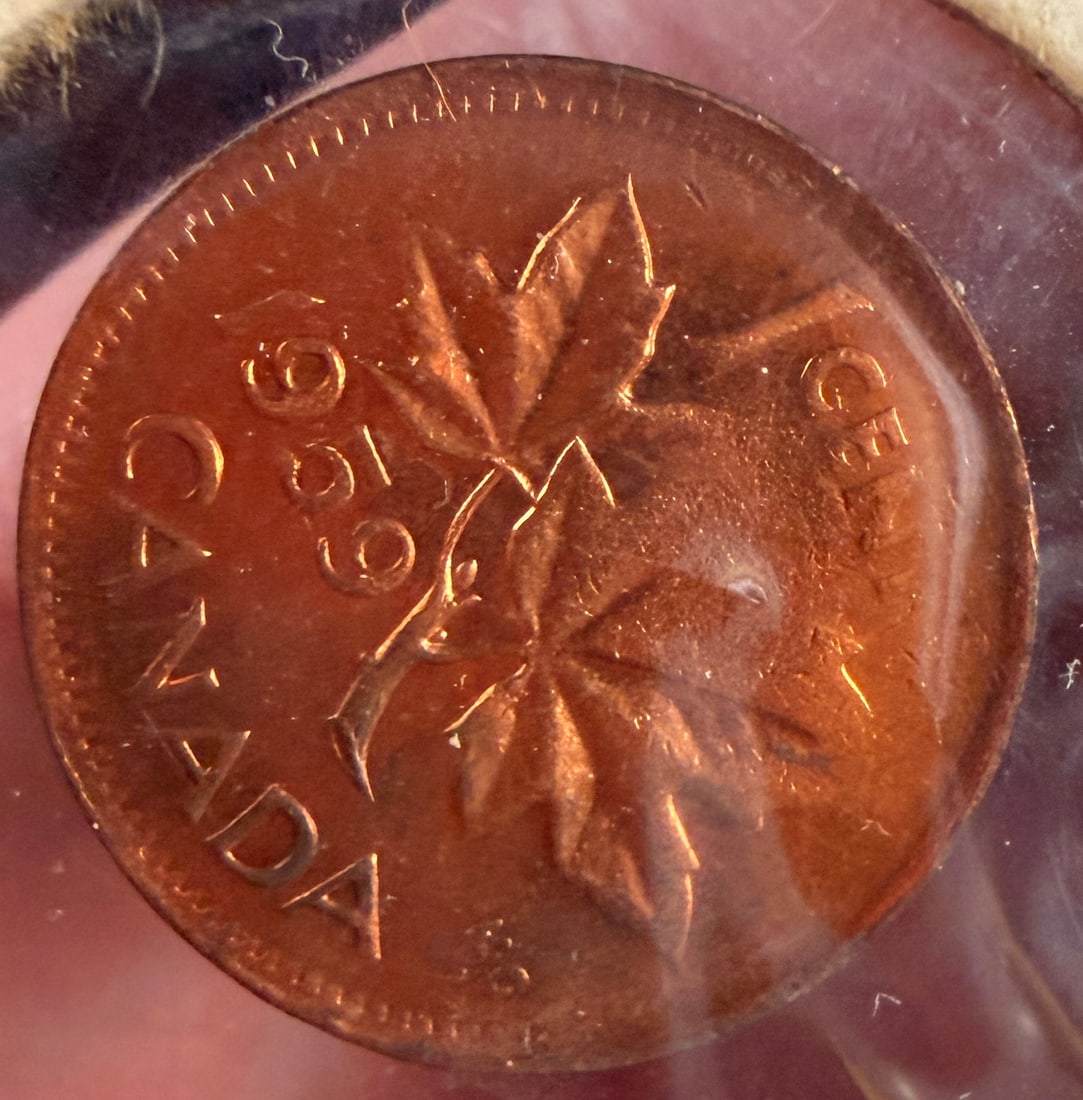 CA 1959 1 Cent, Thin Planchet Error Variety - 2