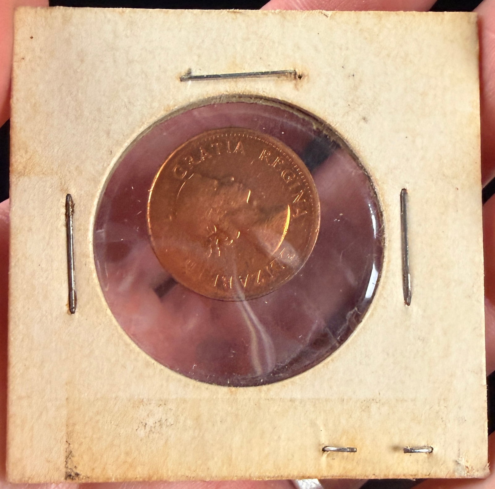 CA 1959 1 Cent, Thin Planchet Error Variety - 3