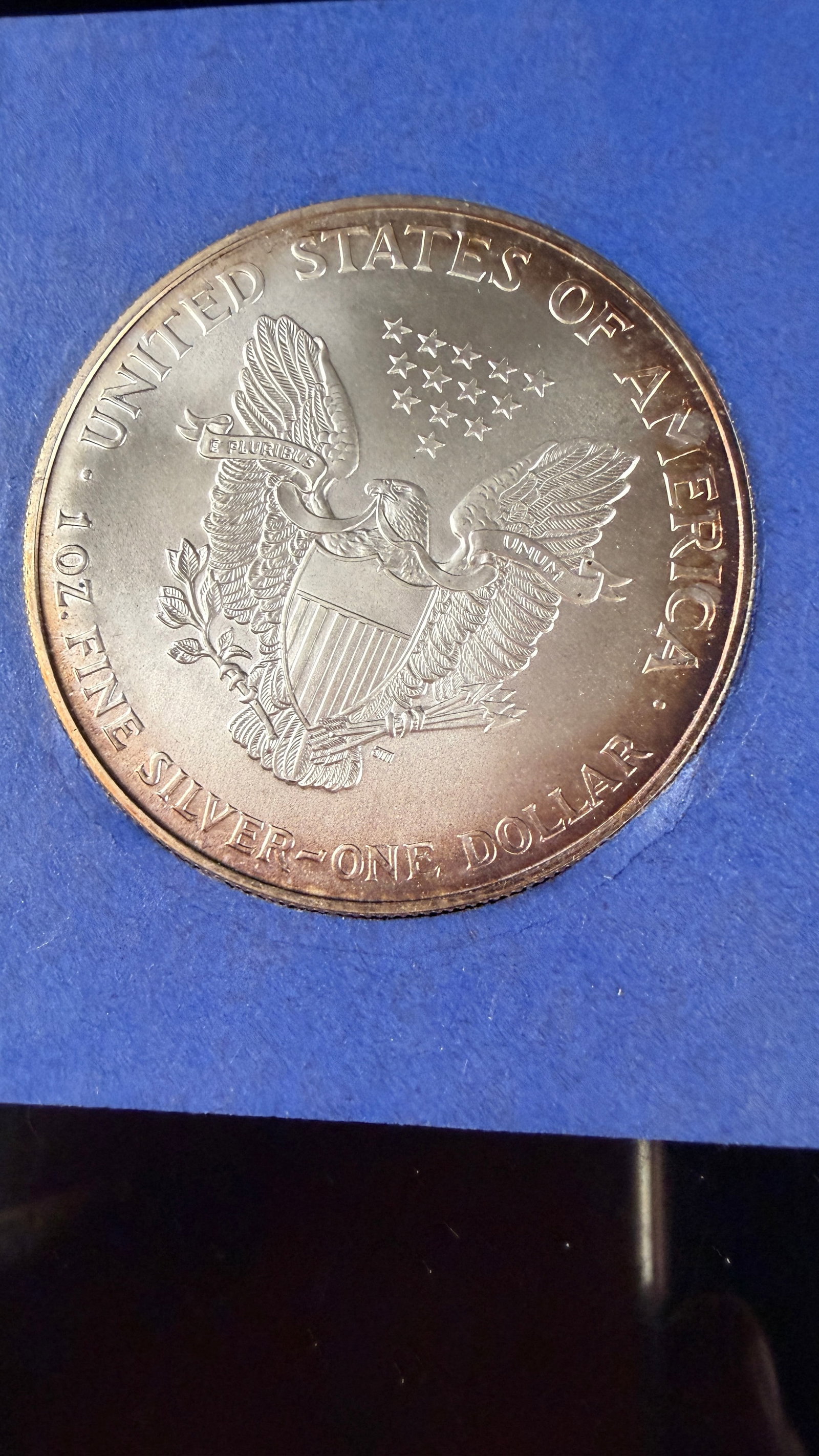 1997 US American Eagle One Ounce Silver Dollar - 4