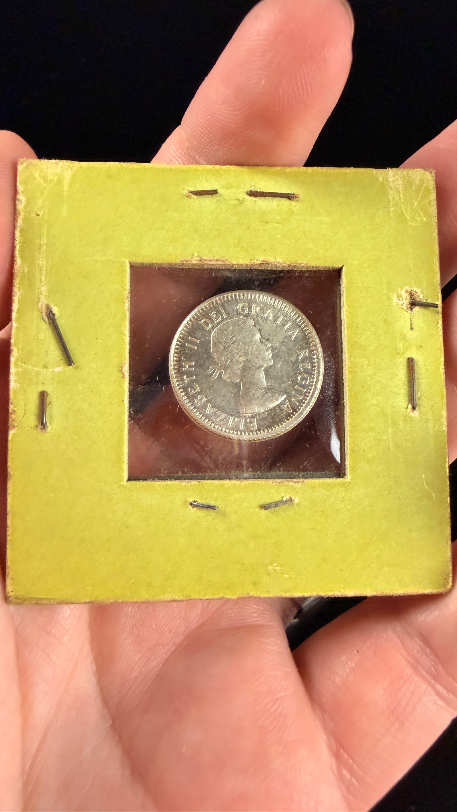 1960 Canada 10-Cent Silver Coin, Minting Error - 2