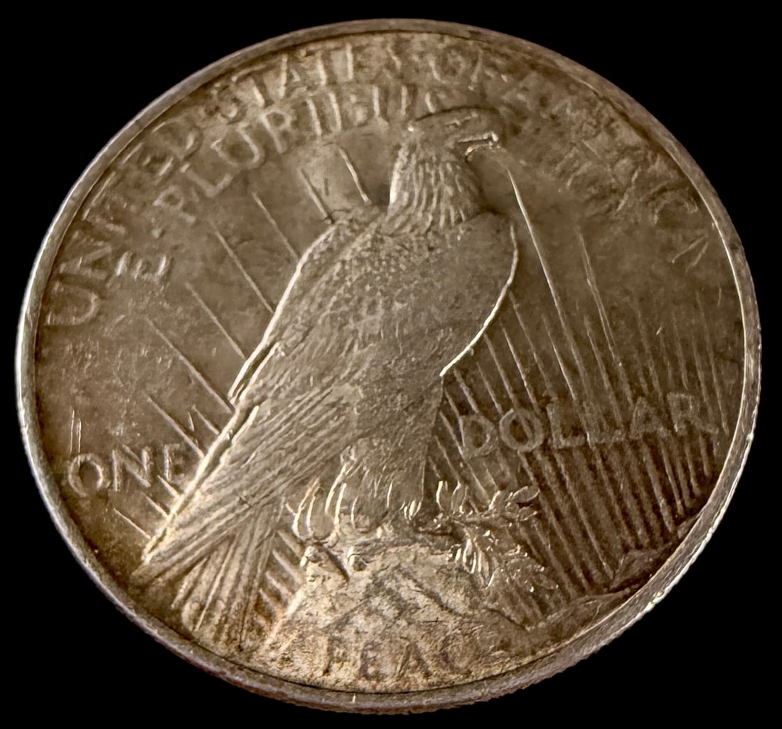 1922 US Peace Silver Dollar - 2