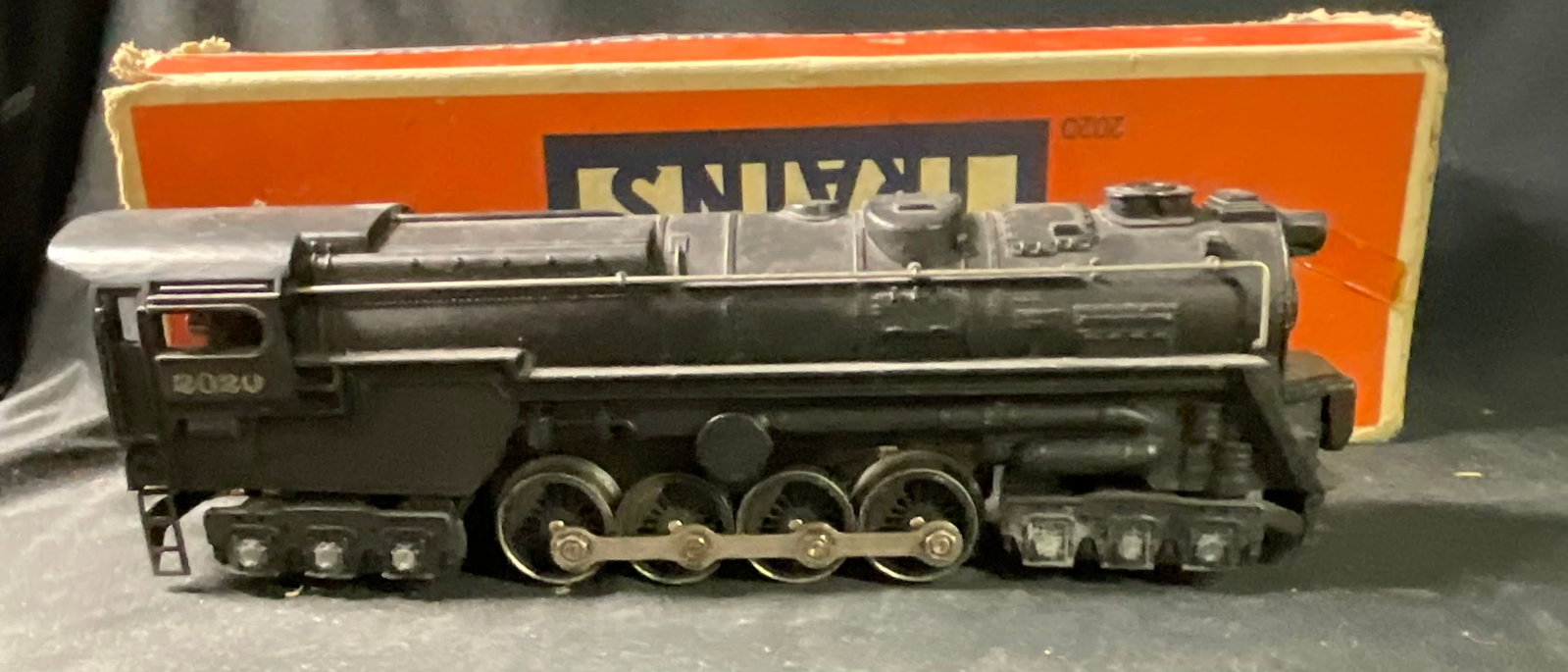 Lionel Postwar No. 2020 O-Gauge 6-8-6 Steam Turbine Locomotive and Original Box (1 of 13)