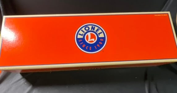 Lionel 6-29800 Maintenance of Way Crane Car in Original Box: Lionel O gauge Maintenance of Way (M.O.W.) Crane Car, model 6-29800. This model is constructed with a die-cast metal body and die-cast metal sprung and equalized trucks. It is a command-controlled uni