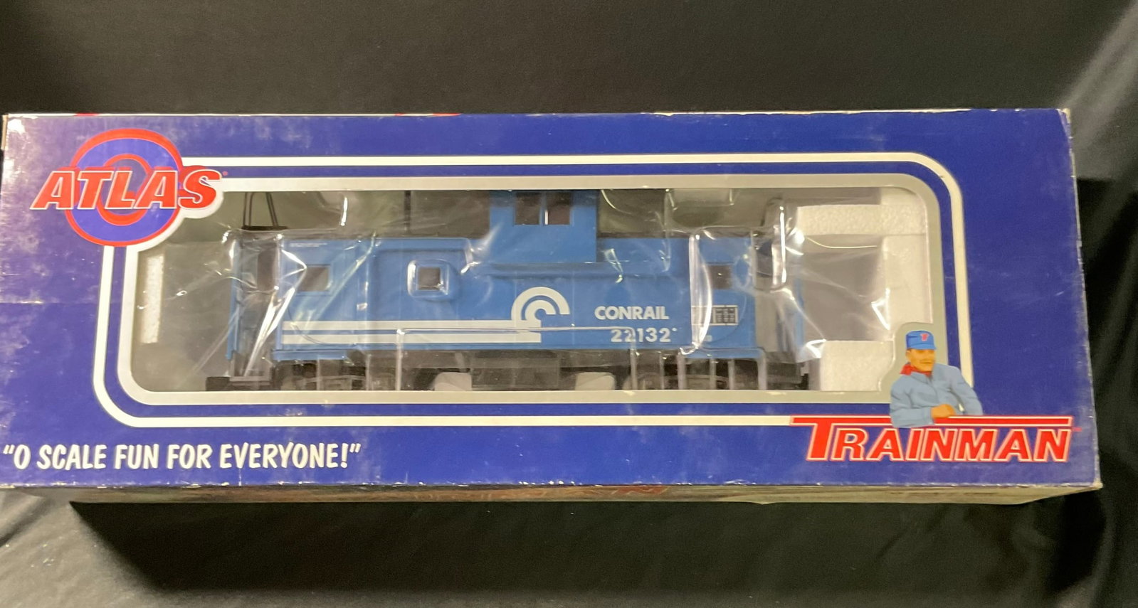 Atlas O Trainman O Scale Conrail Extended Vision Caboose Road Number 22132
