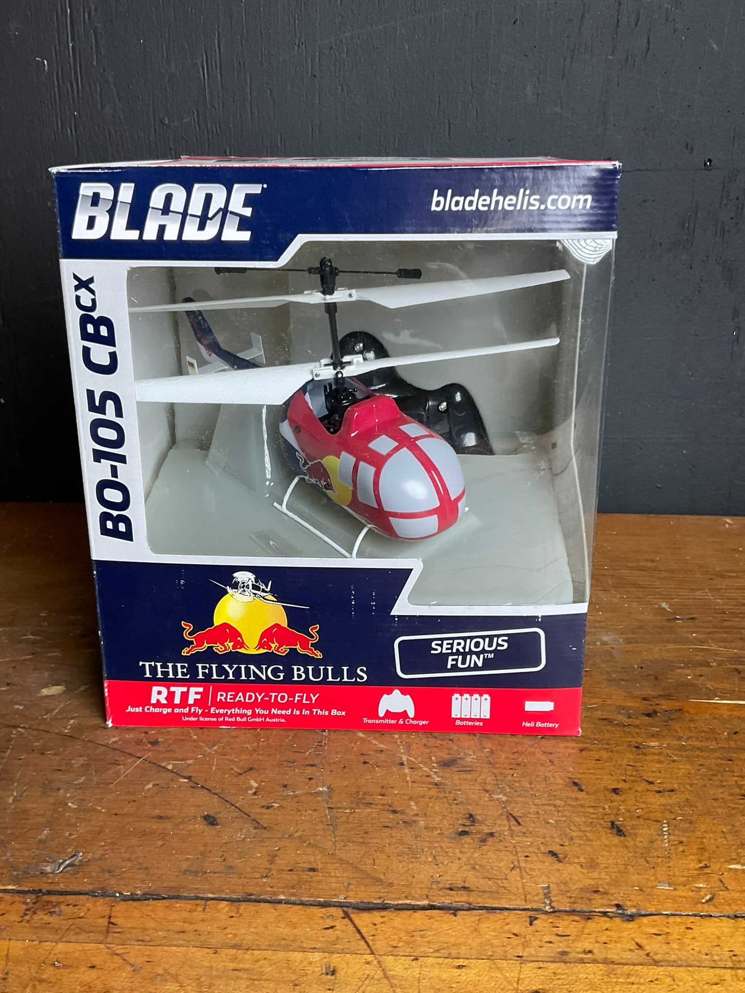 Blade Red Bull BO-105 CBcx Coaxial RTF RC Helicopter (1 of 4)