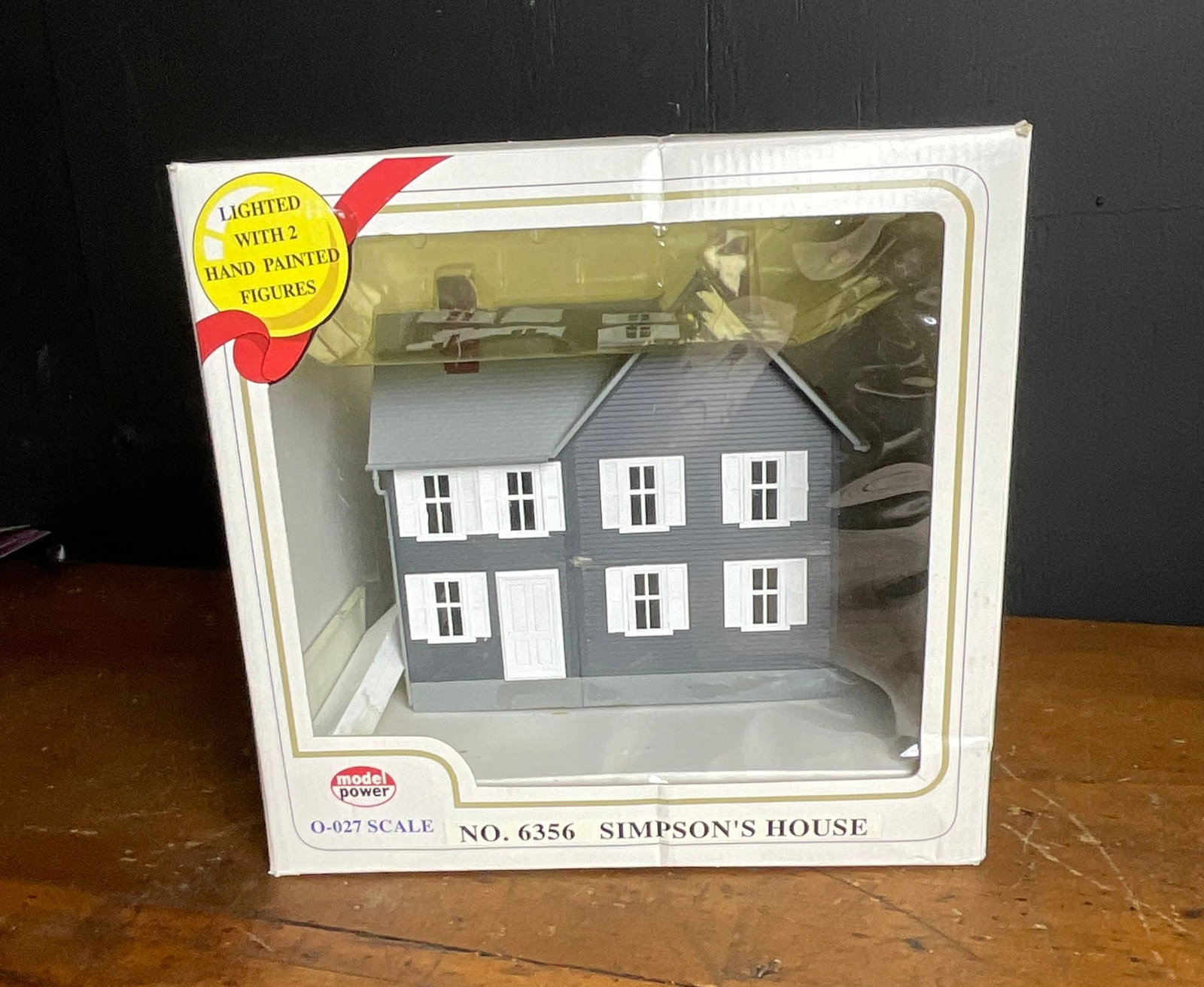 Model Power O-027 Scale Simpson's House Built Up Building No. 6356 (1 of 5)