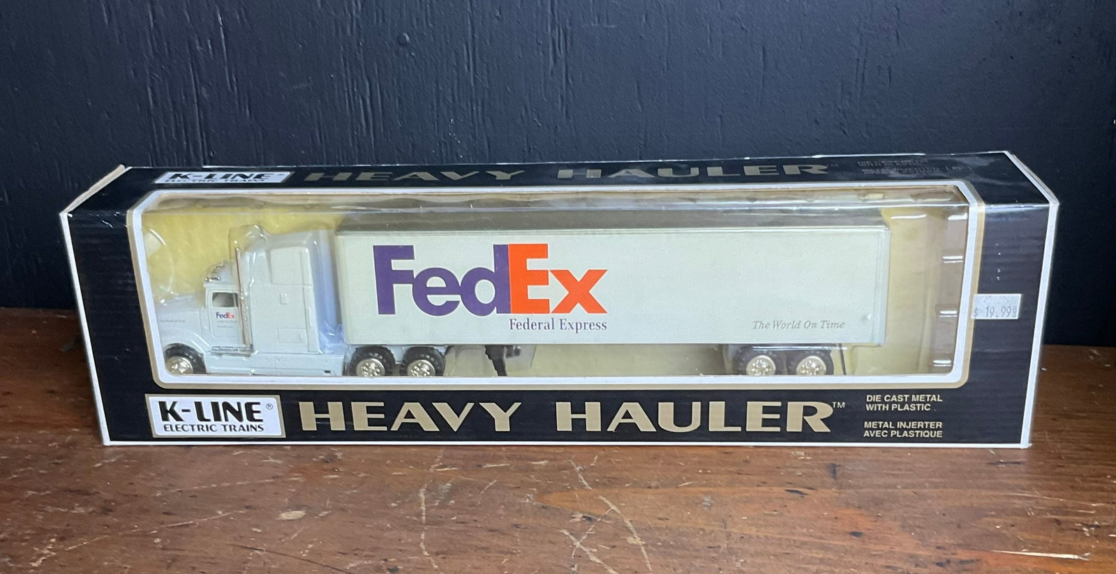 K-Line Federal Express O Scale Tractor Trailer