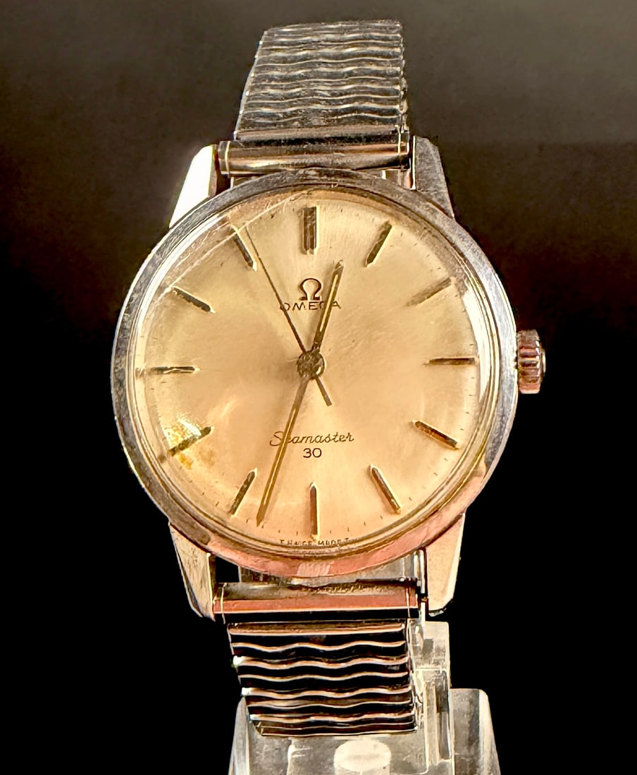 Vintage Omega Seamaster 30 Stainless Steel Manual Wind Wristwatch (1 of 11)