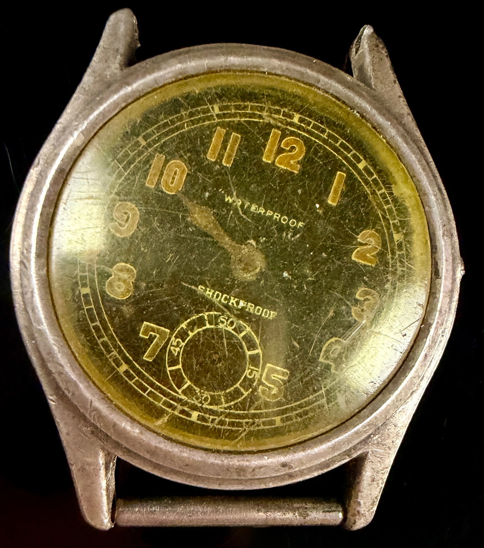 Vintage Military Style Men's Mechanical Wristwatch for Parts (1 of 6)