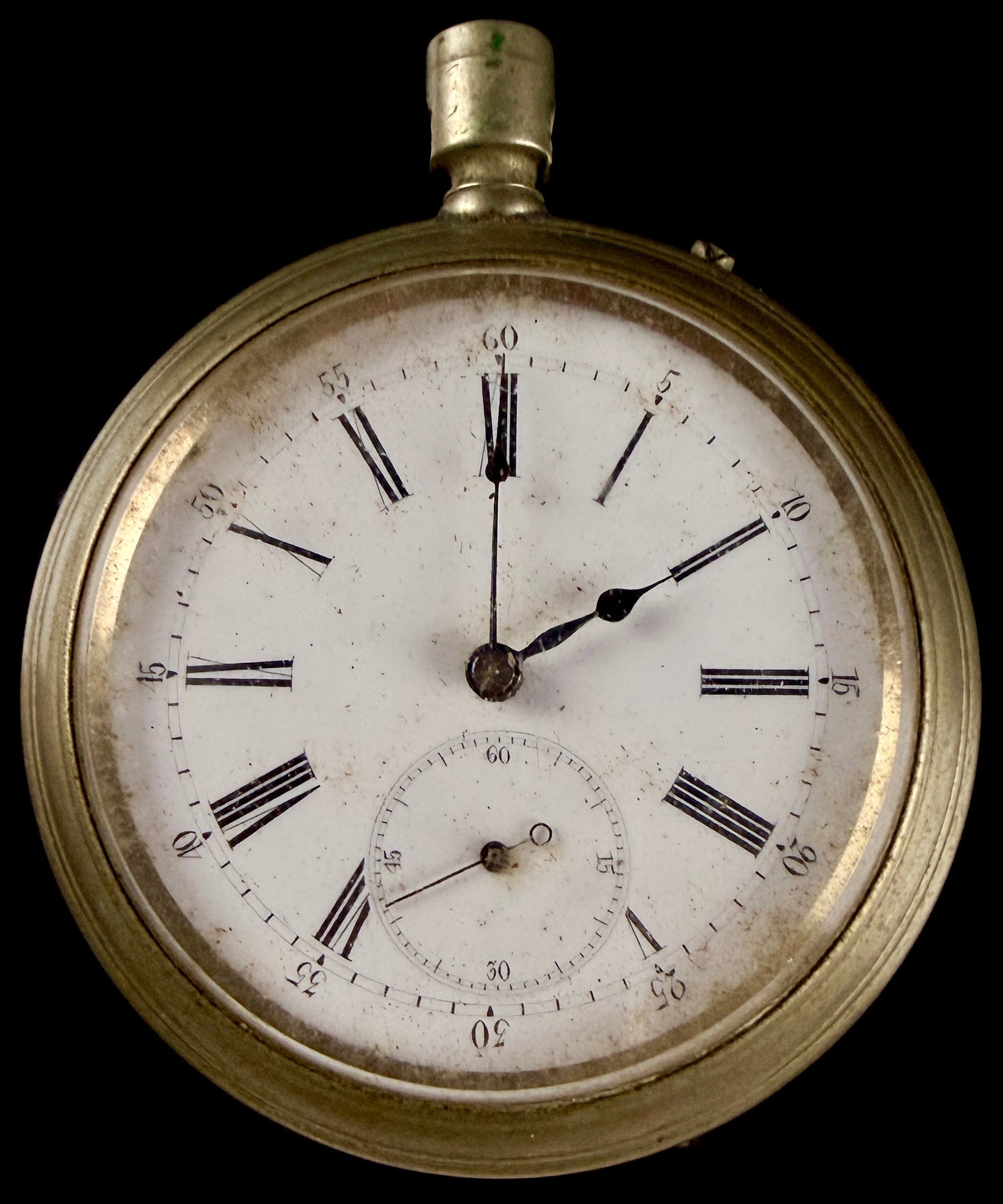 Waltham Model 1883 Open Face Lever Set Pocket Watch Serial 4946895: This is a Waltham Model 1883 open face pocket watch featuring a manual wind, lever set movement. The movement is stamped with serial number 4946895, identifying it as a 7 jewel Grade No. 1 manufacture