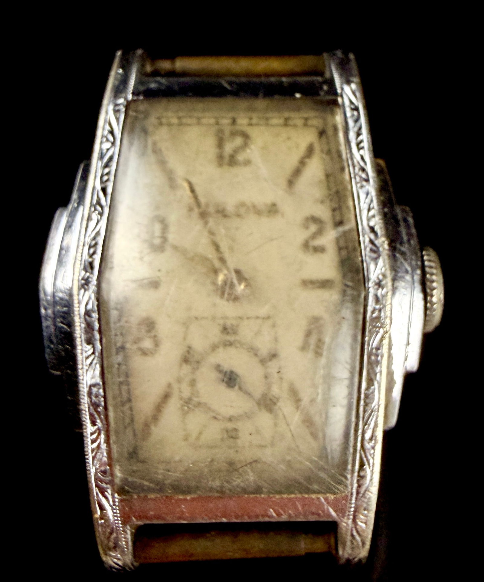 Vintage Bulova Art Deco 10K Rolled Gold Plate Manual Wind Wristwatch Caliber 10AE (1 of 9)