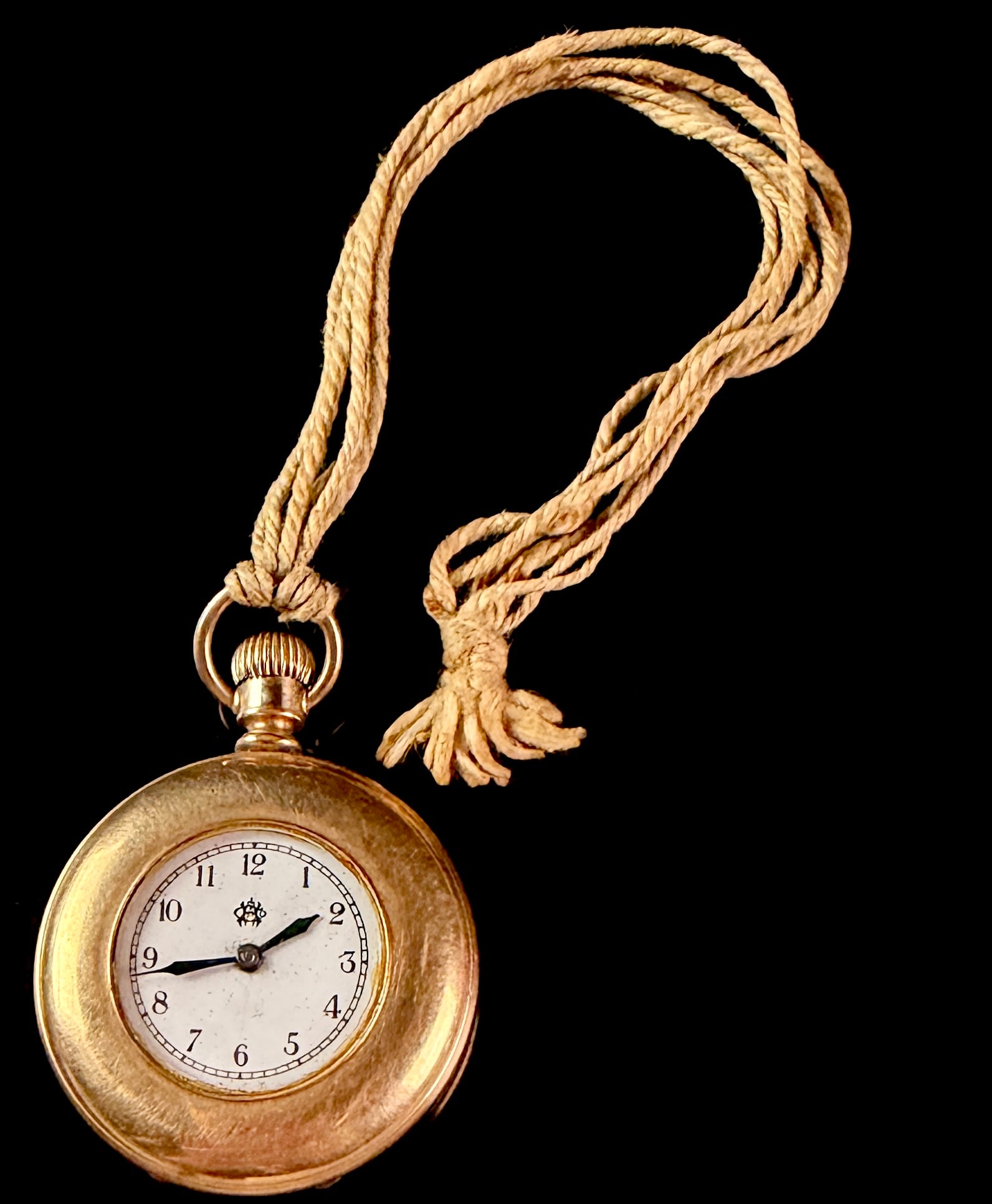 American Waltham Watch Co. Model 1891 0 Size Gold Filled Pendant Watch c. 1893: An American Waltham Watch Co. Model 1891 lady's pendant watch. The manual wind, full plate movement features a gilt finish with damaskeened decoration and is marked Safety Barrel. The movement is engr