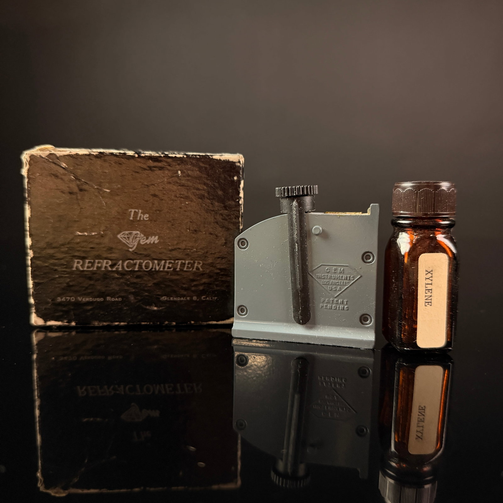 A Collection of Robert M. Shipley Jr. Gem Instruments The Gem Refractometer with Original Box and (1 of 5)