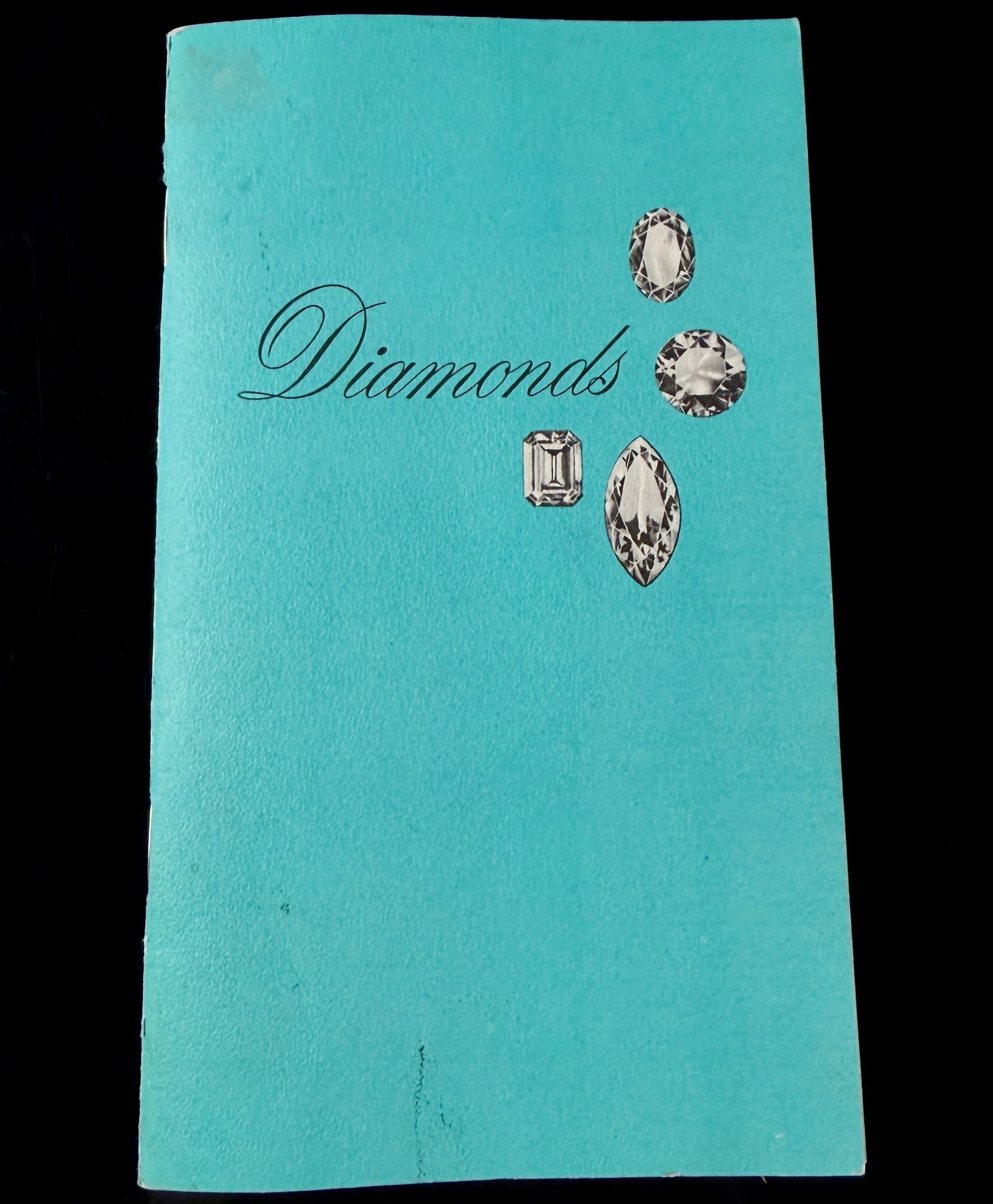 1967 American Gem Society Diamonds Educational Booklet: This vintage consumer educational booklet was published by the American Gem Society in 1967. Titled Diamonds, the pamphlet serves as a guide for the public on the history, terminology, and technical g