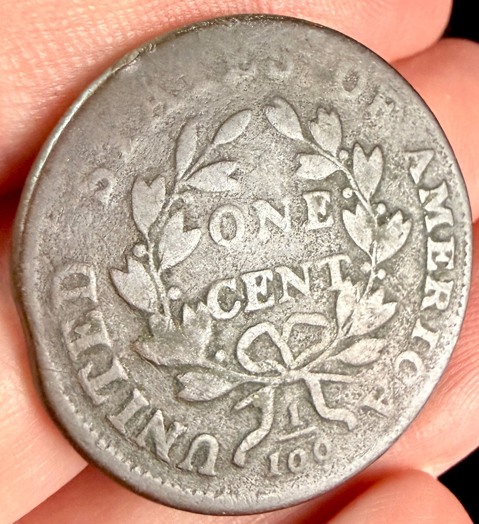 1801 US Draped Bust Large Cent - 2