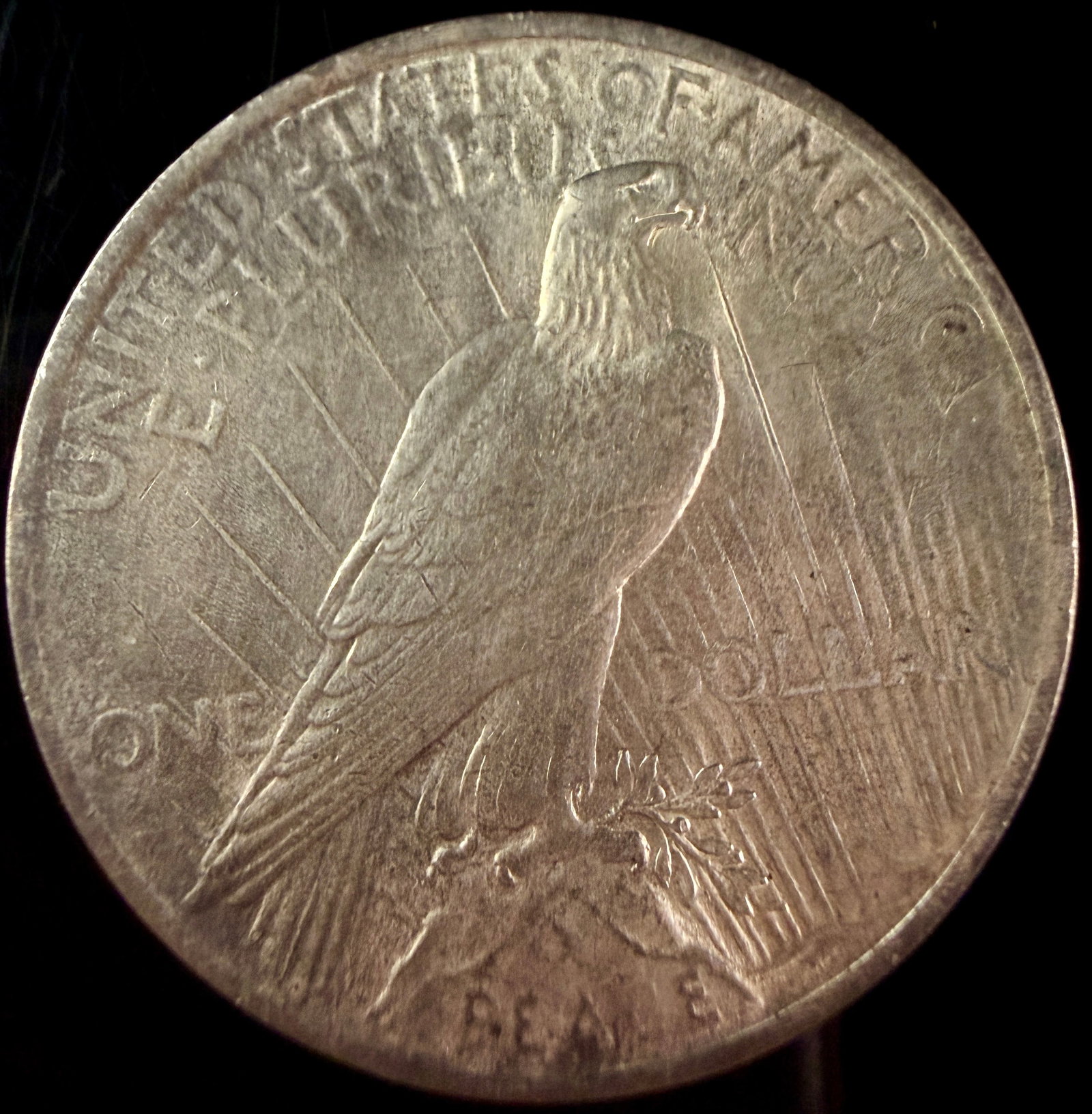 US 1928 Peace Silver Dollar - 2