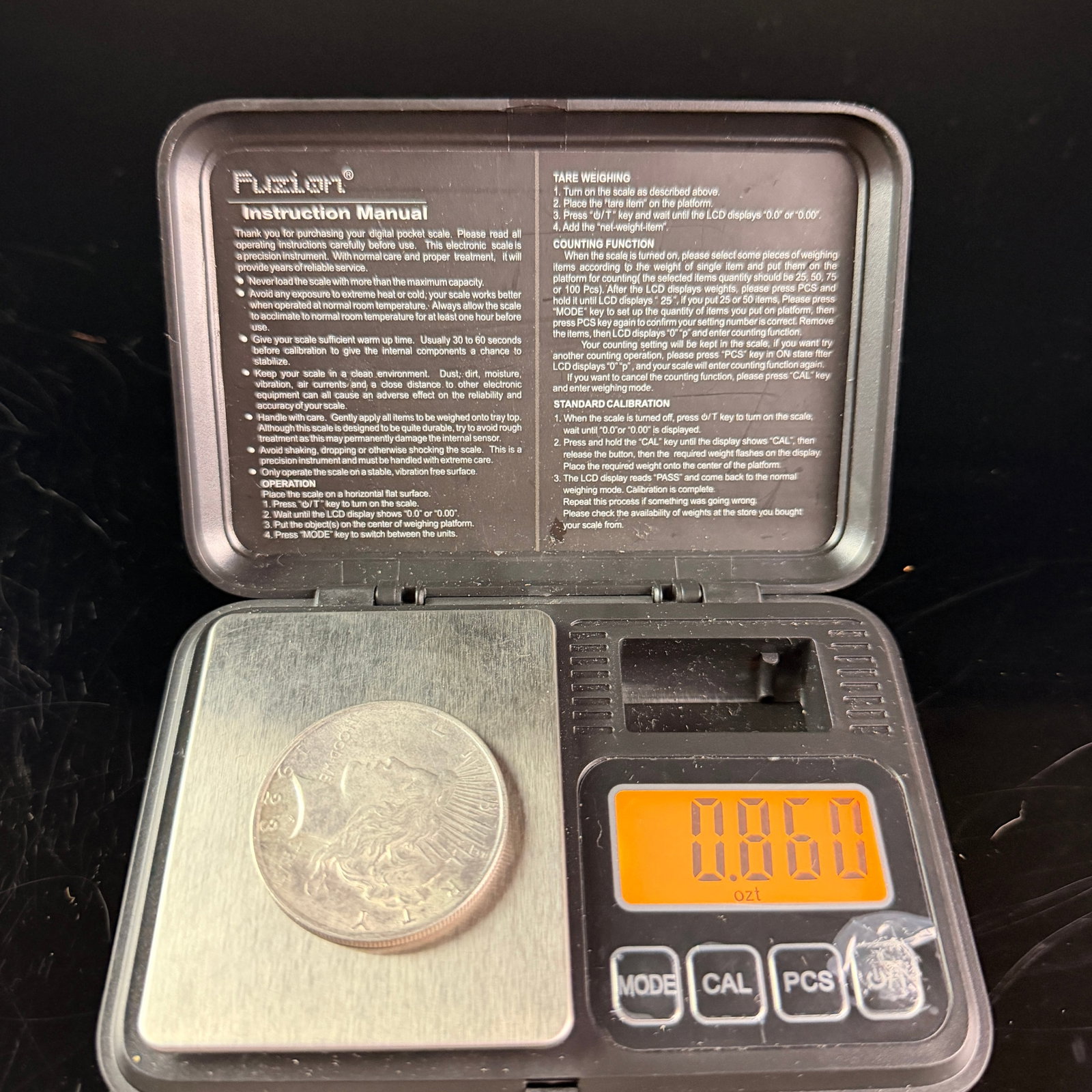 US 1928 Peace Silver Dollar - 3