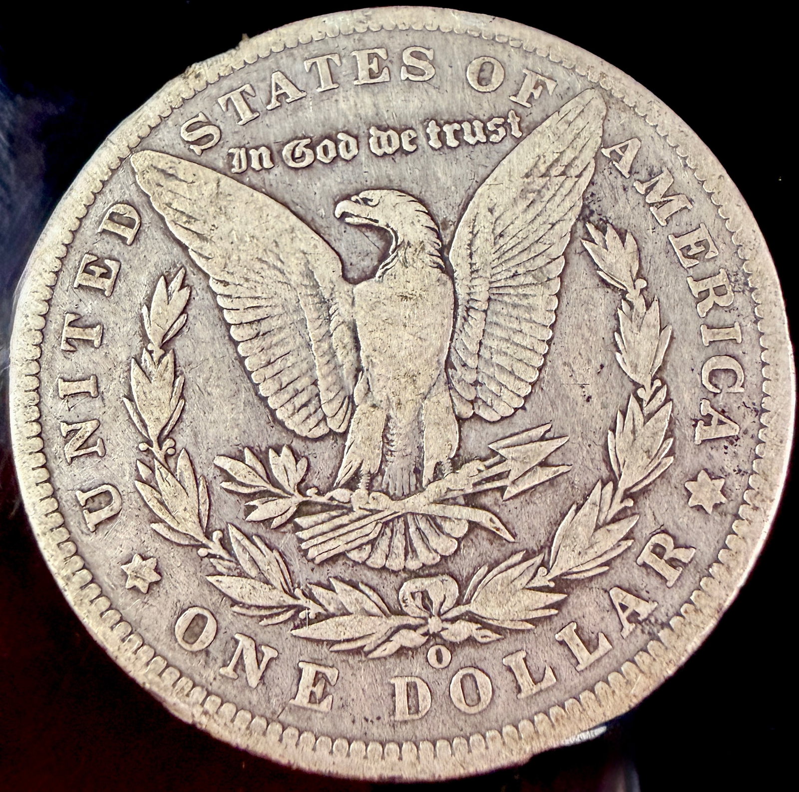 US 1890-O Morgan Silver Dollar - 2