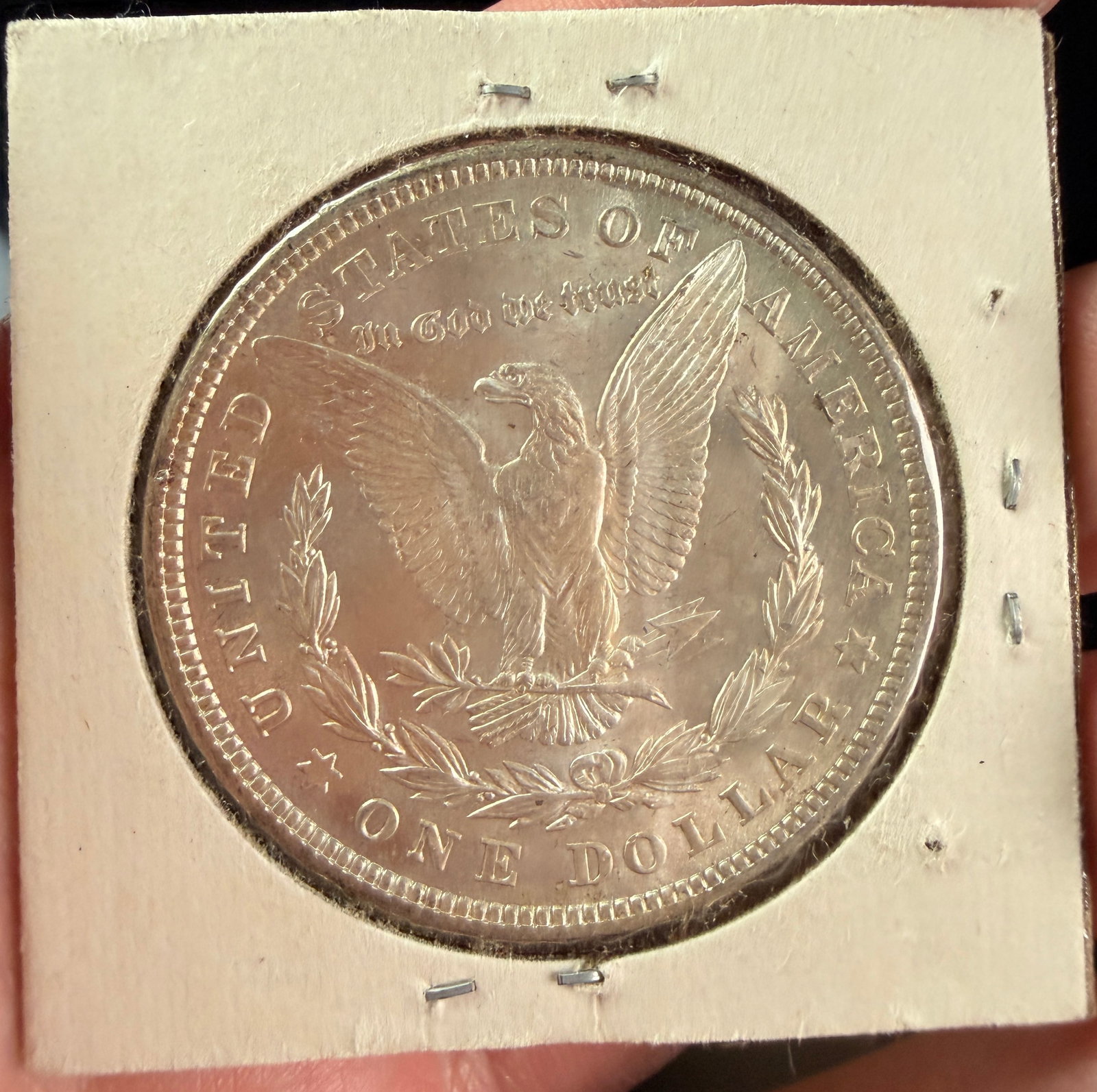 US 1921 Morgan Silver Dollar - 2