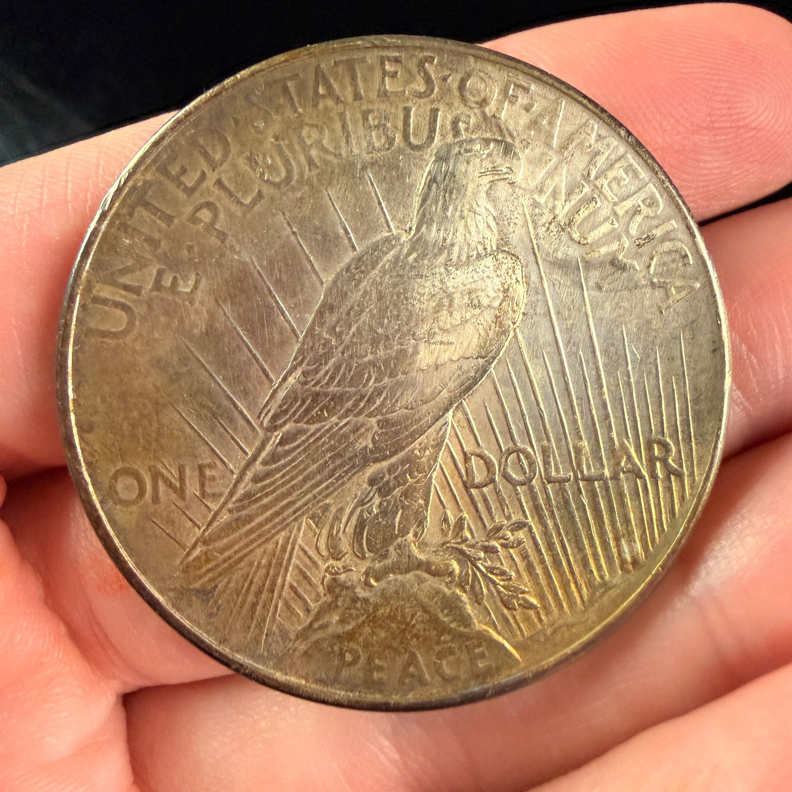 1922 US Peace Silver Dollar - 2