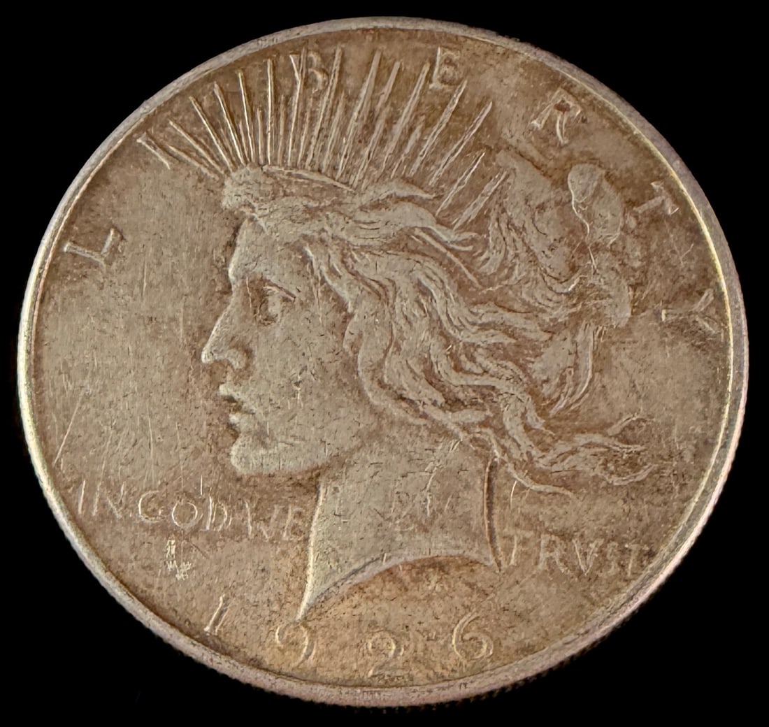 A 1926 US Peace Silver Dollar (1 of 3)