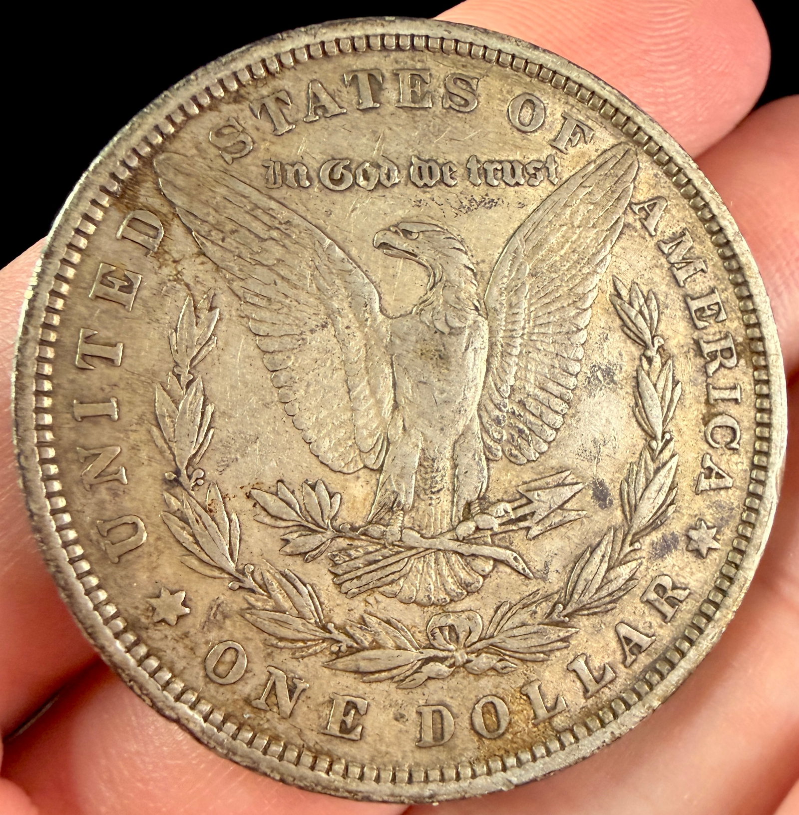 1880 US Morgan Silver Dollar - 2