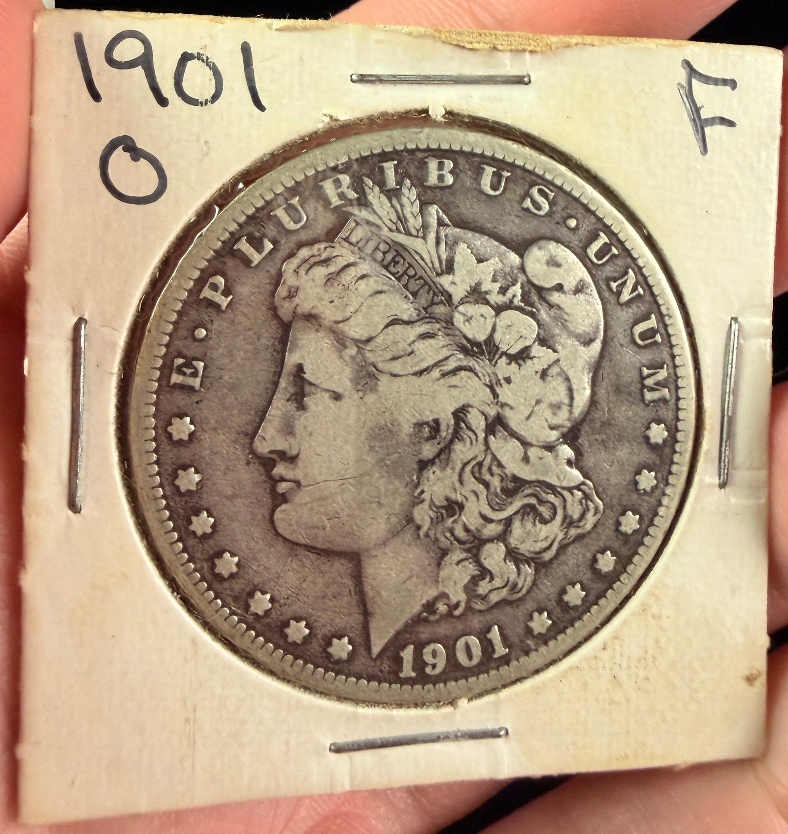 US 1901-O Morgan Silver Dollar (1 of 3)